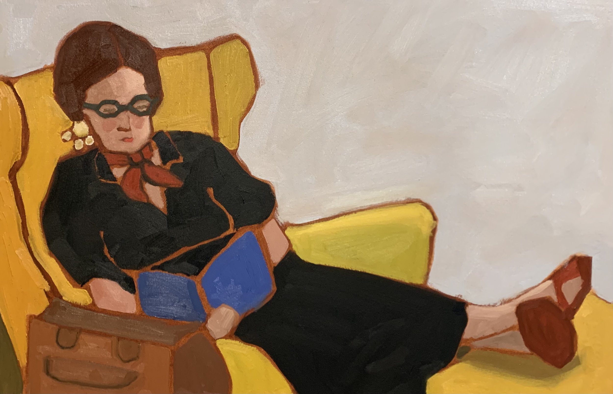 Michele 15 X 22 Oil on Paper 2023