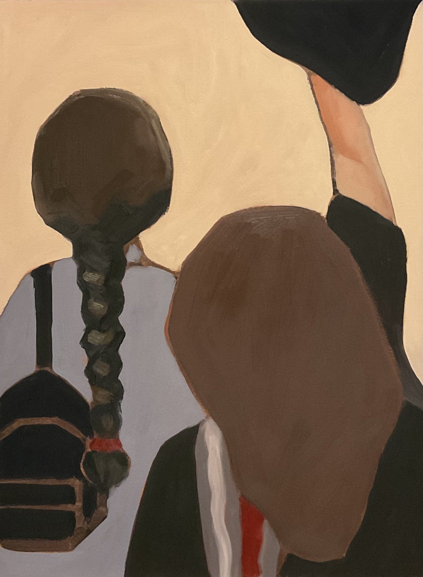 Brave Souls 16 X 12 Oil on Paper 2023