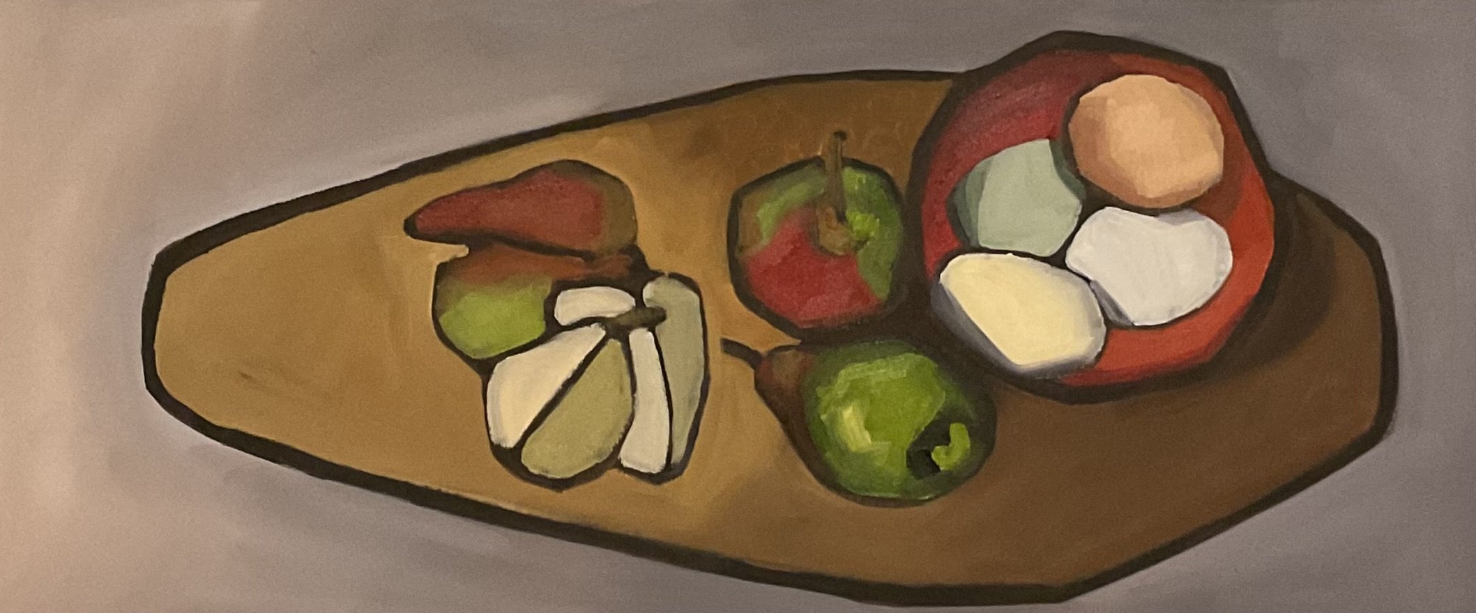 7 X 16 Oil on Paper 2023