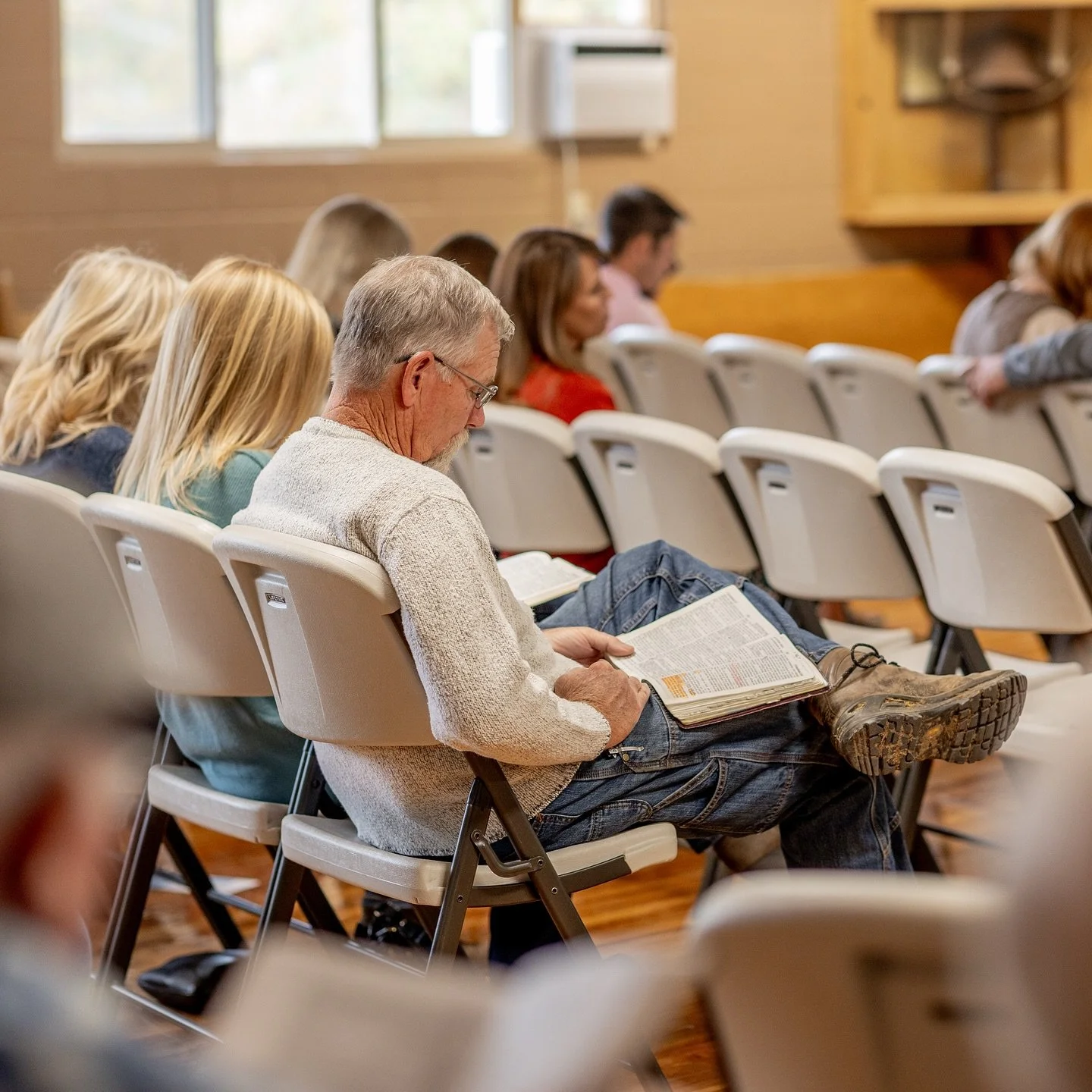 It’s one thing to carry a Bible. It’s another thing to be shaped by it. 📖 Don’t just hold the Scriptures, be held by them. God hasn’t called us to just be people WITH the Word, but people OF the Word! Those who love it, live