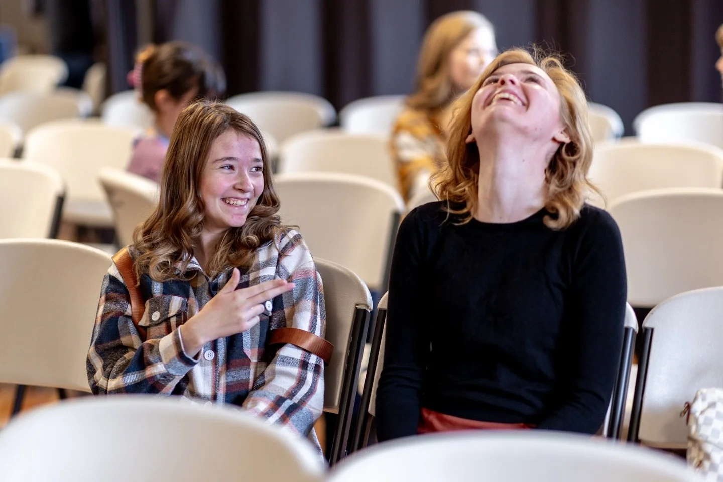 Joy is meant to be shared. When we walk with Christ and with one another, laughter becomes one of the many ways God reminds us that His life is good. 🫶 

Proverbs 17:22 &ndash; &ldquo;A merry heart does good, like medicine&hellip;&rdquo;