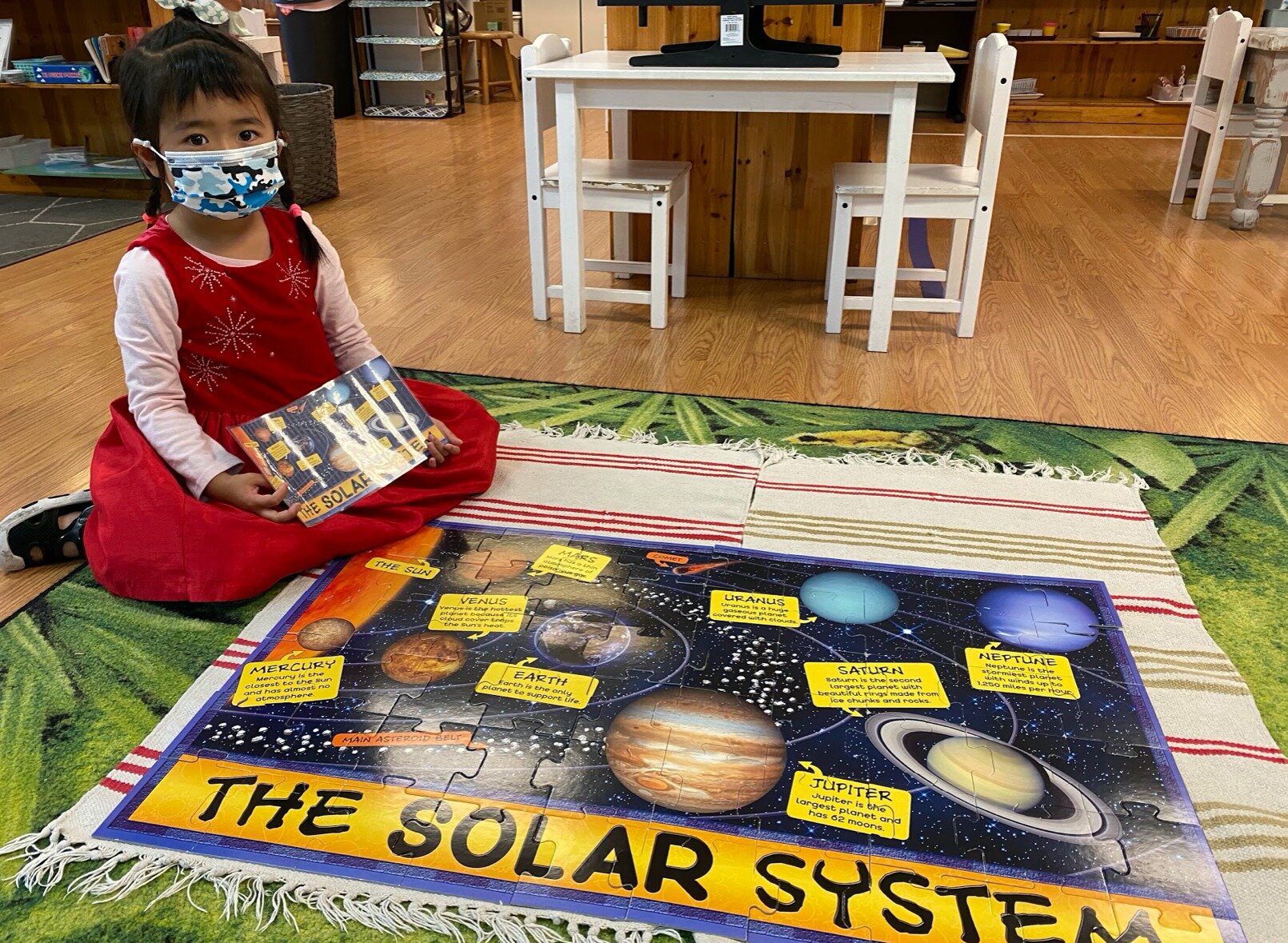 We love educational puzzles! Students practice problem-solving, pattern recognition, and sorting. This solar system puzzle is a great way for children to independently review the planets after our lesson.

#solarsystem #problemsolvingskill #montessor