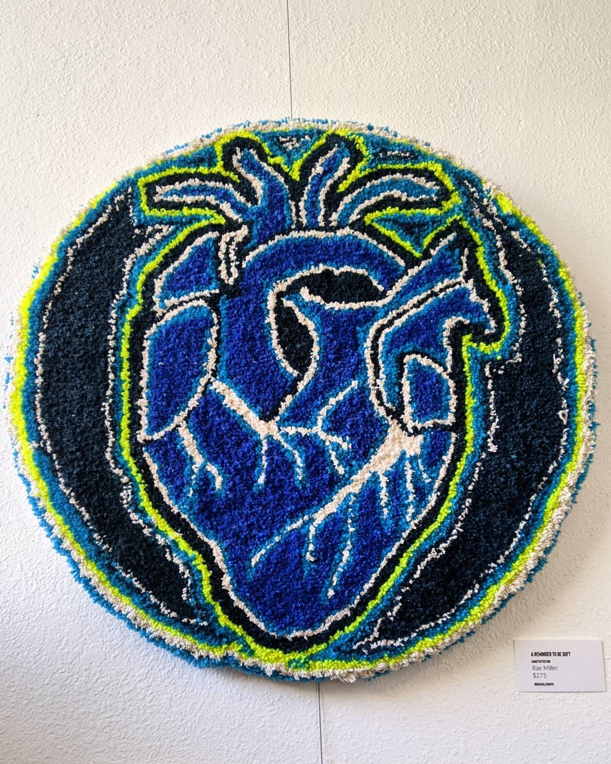 Made it over to our friends at @eyeandhandsociety today 

Check em out next time you find yourself in the Outer Richmond 

✨👁️✨

#bayareaartists 
#eyeandhandsociety 
#rugtufting 
#tufttheworld 
#oneofakind 
#handmade