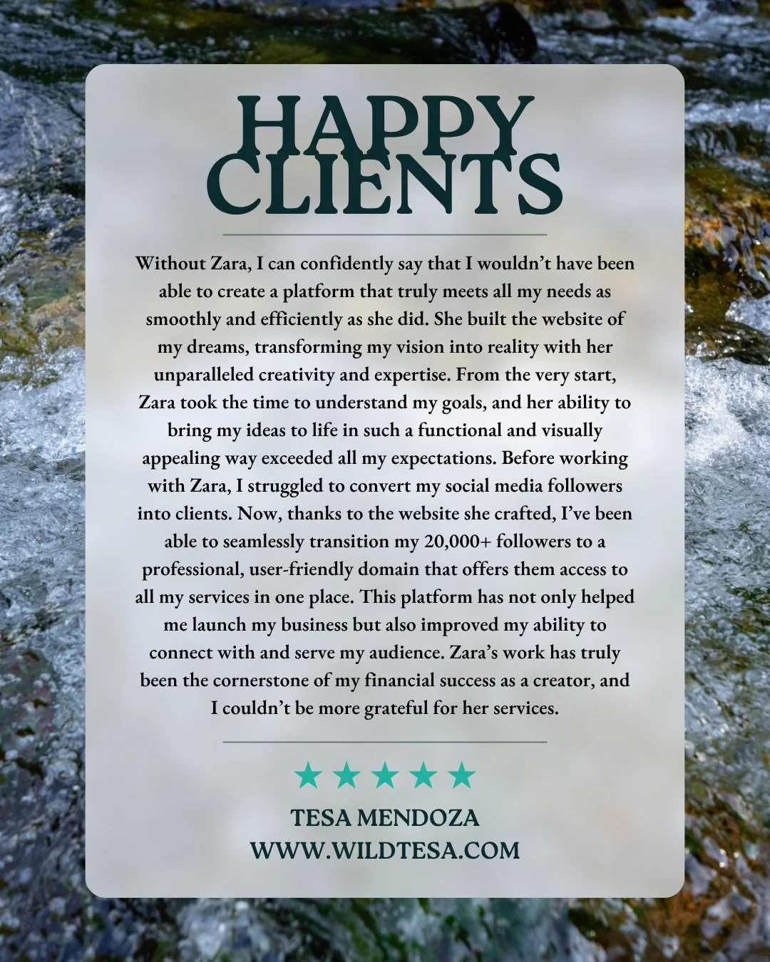 I am so proud of @wildtesa
We first met when she was volunteering in Costa Rica. I vaguely remember the conversation, but she always brings it up. She asked how I ended up in Costa Rica working in media and marketing in conservation. 
I probably re