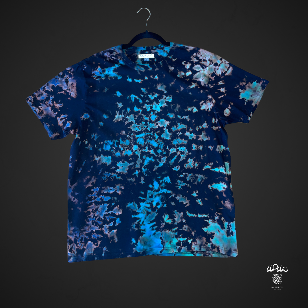 Detroit Rhythm Composer Powder Blue Tie Dye Cropped T-Shirt, Limited E –  Well Done Goods, by Cyberoptix