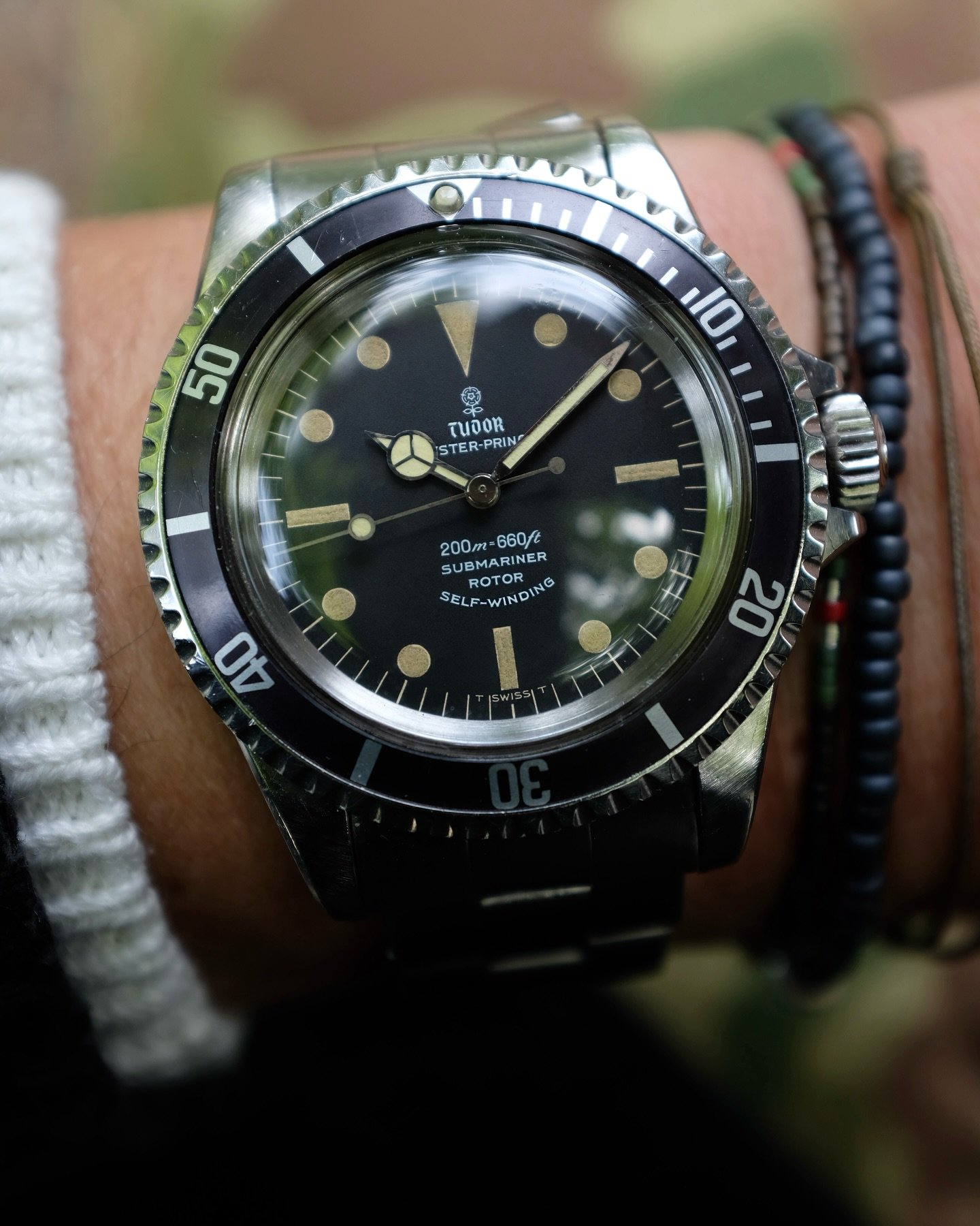 I suppose there&rsquo;s no better watch to wear on Memorial Day than one worn by countless American soldiers. 

-1967 Tudor Submariner 7928