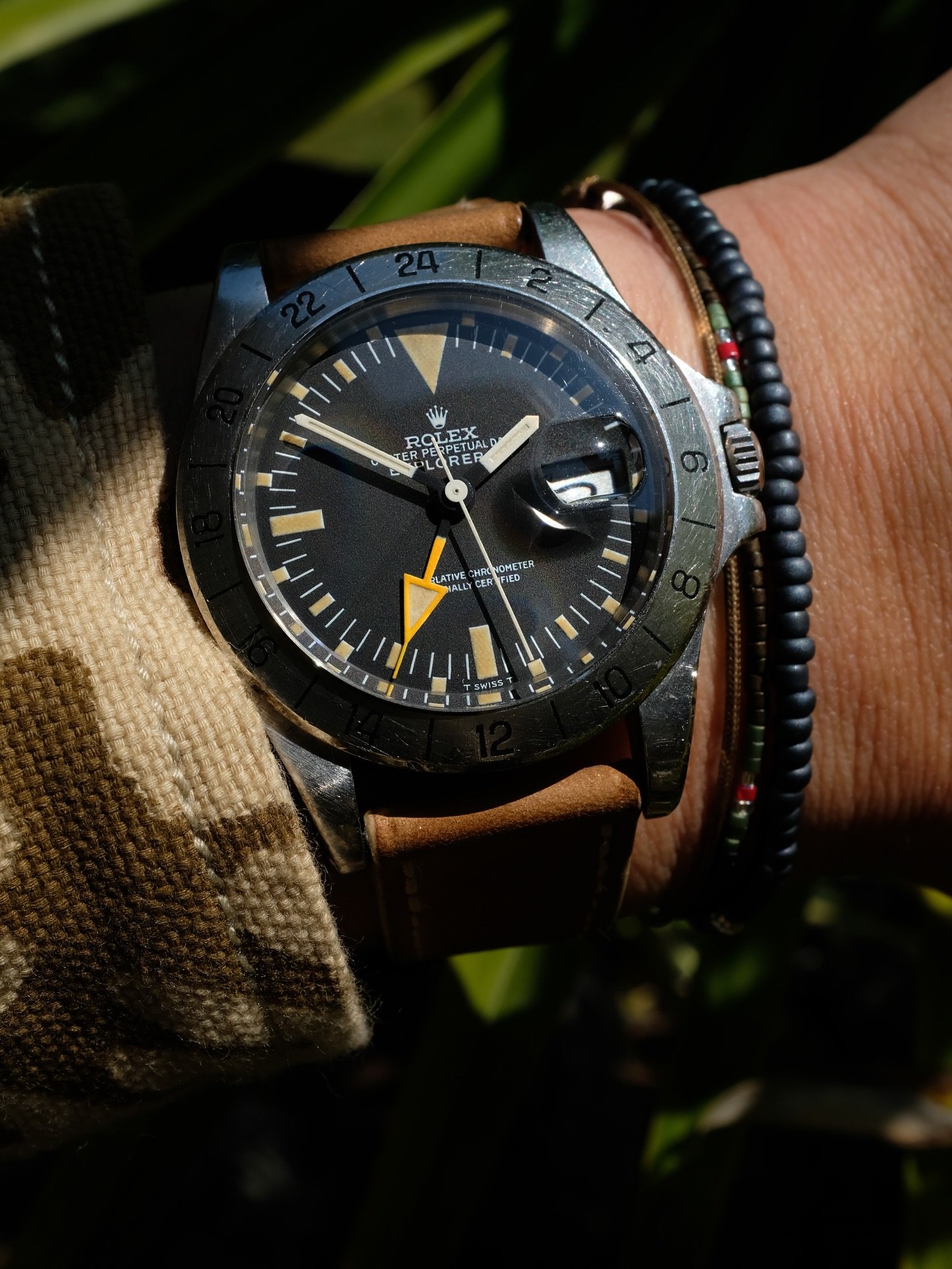 Still one of the coolest watches Rolex ever made. 

-1973 Rolex Explorer II 1655 full set