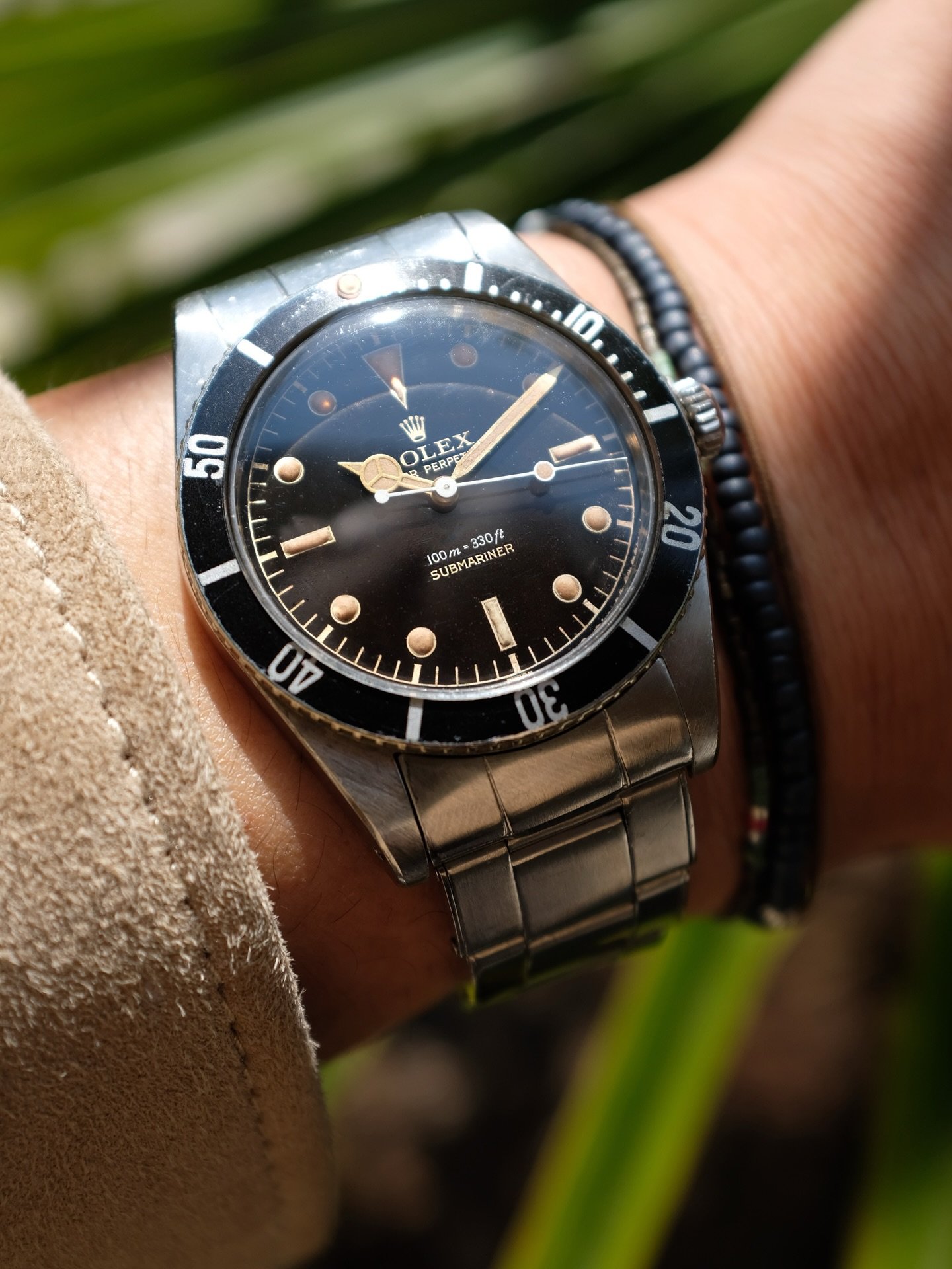 Just wearing one of the most perfect watches ever made. That&rsquo;s all. 

-1958 Rolex Submariner 5508