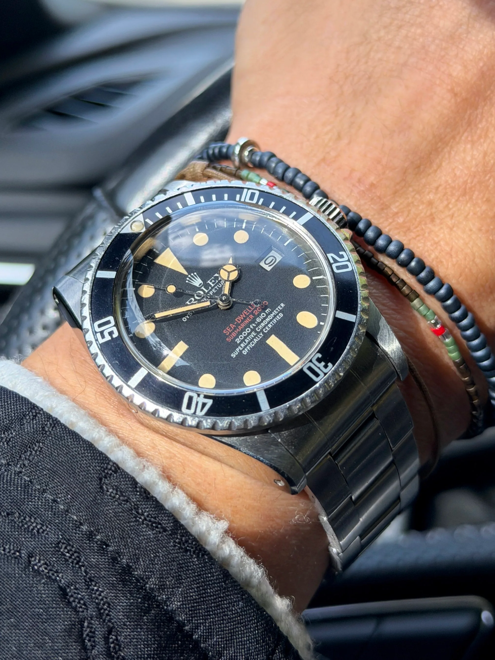 1973 Rolex Sea-Dweller 1665 Double Red MK3 Dial