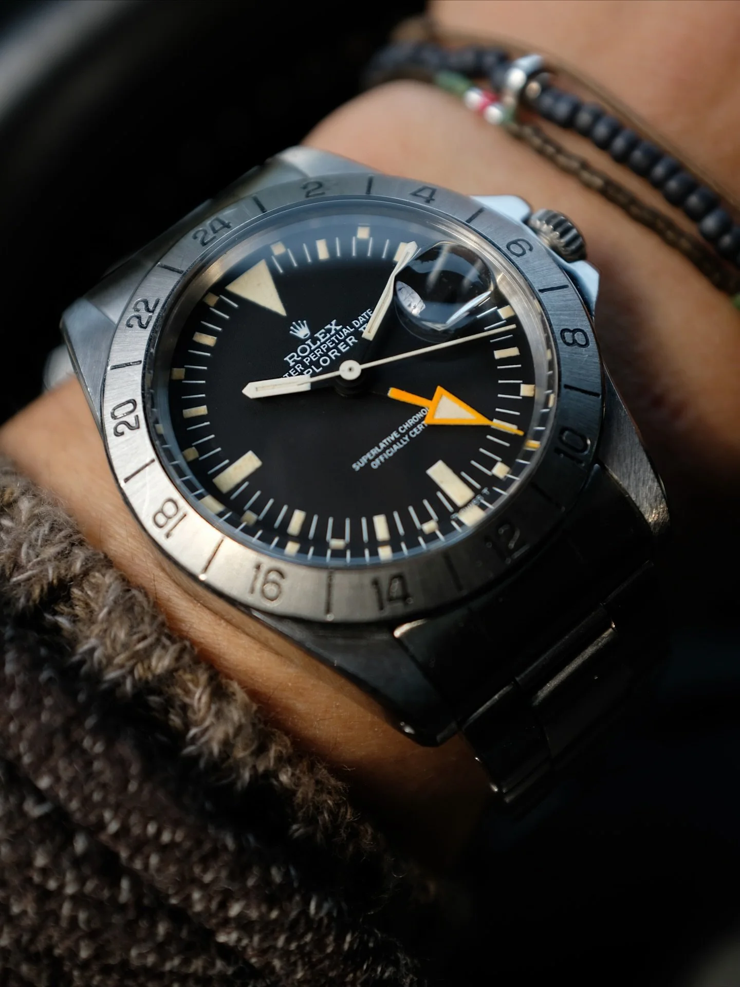 No one NEEDS a set, but it sure is nice with a watch this clean. 

-1973 Rolex Explorer II 1655 full set (sold May 16th, 1978)