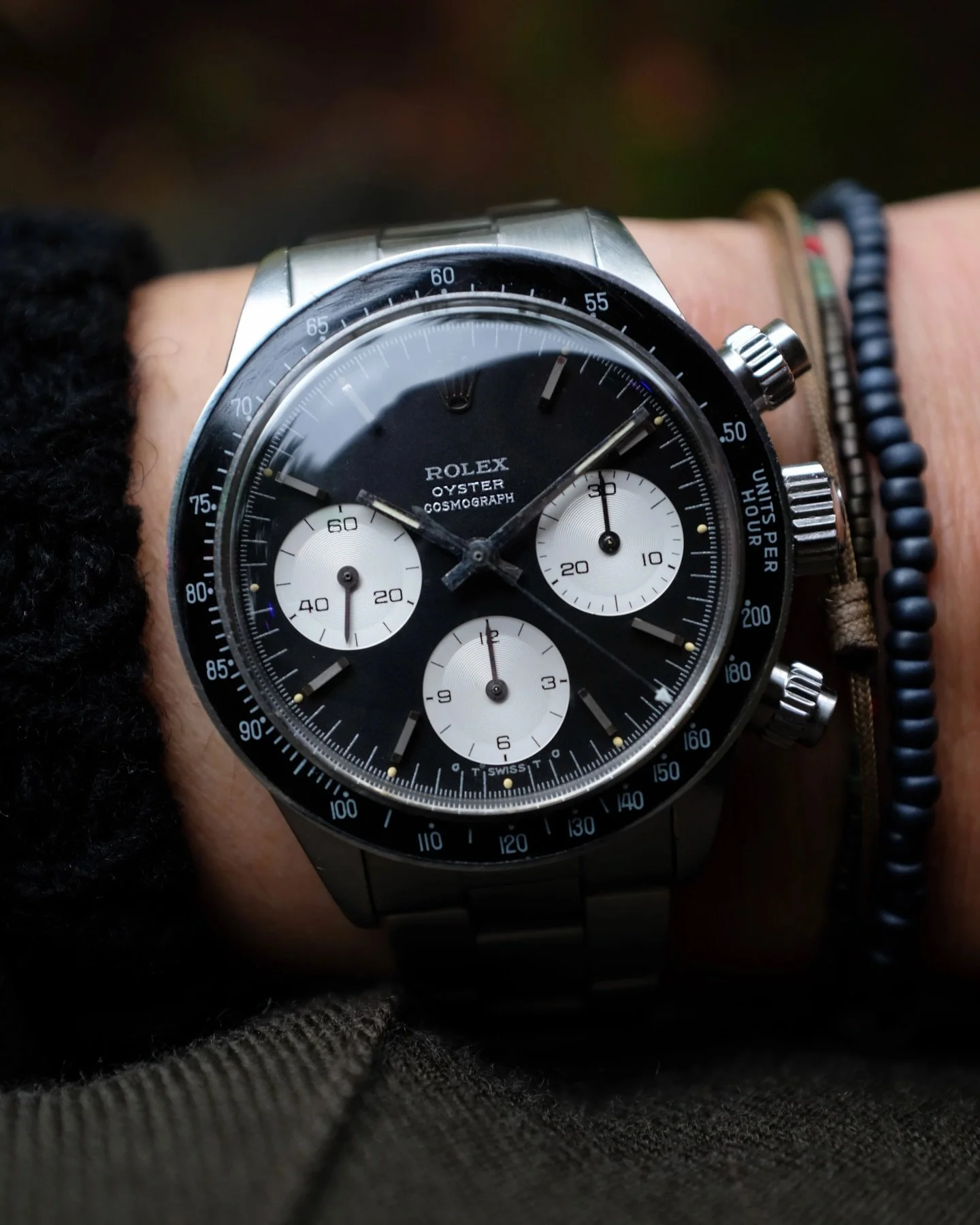Thankful for whoever took pretty good care of this watch for most of its life. 

-1973 Rolex Daytona 6263