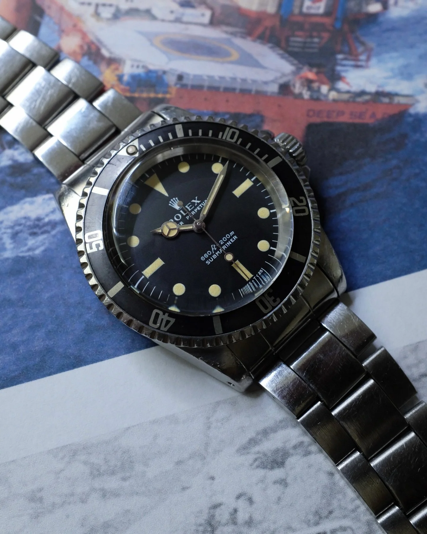 Whenever I come across a vintage Rolex Sub that looks like this one, I can&rsquo;t help but imagine the life it lived&mdash;but this particular Rolex 5514 doesn&rsquo;t need much imagination. It was awarded to Elmer Dupuis in March 1976 after one of 