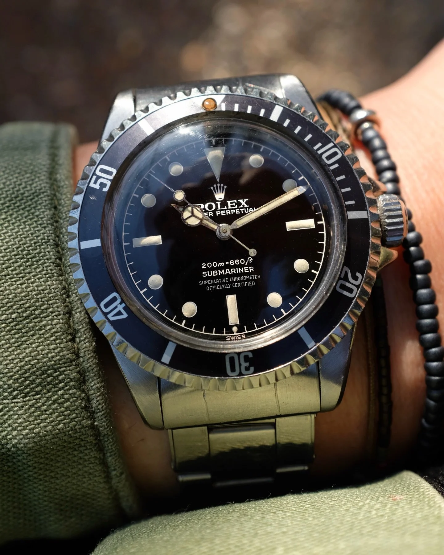 Whoever you think you are, this watch is. 

-1962 Rolex Submariner 5512 Exclamation Dial