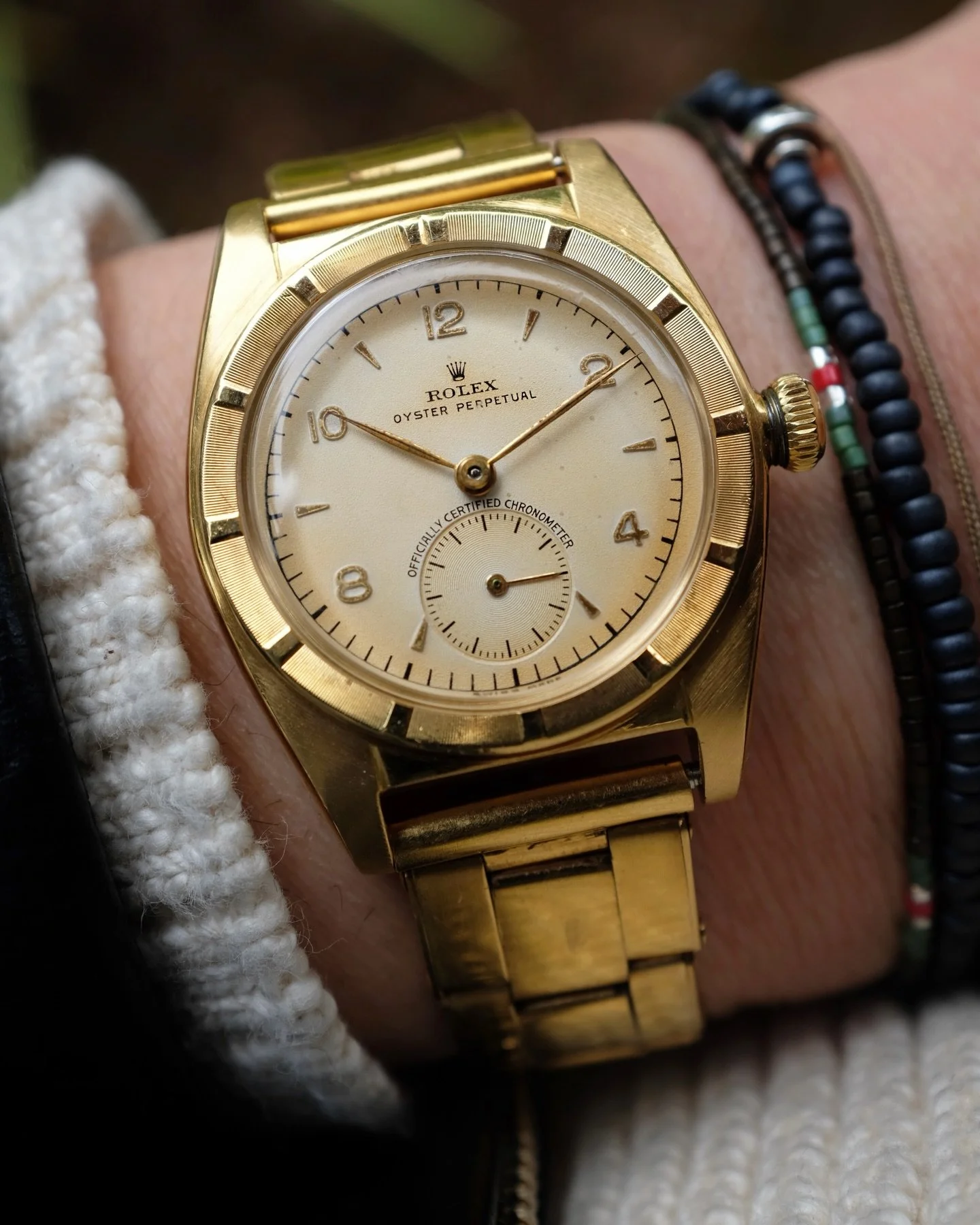 Does a good Rolex Bubbleback being hard to find add to the satisfaction I feel wearing this watch?  Or is it simply because it&rsquo;s amazing?

1938 Rolex Bubbleback 5013 18k gold