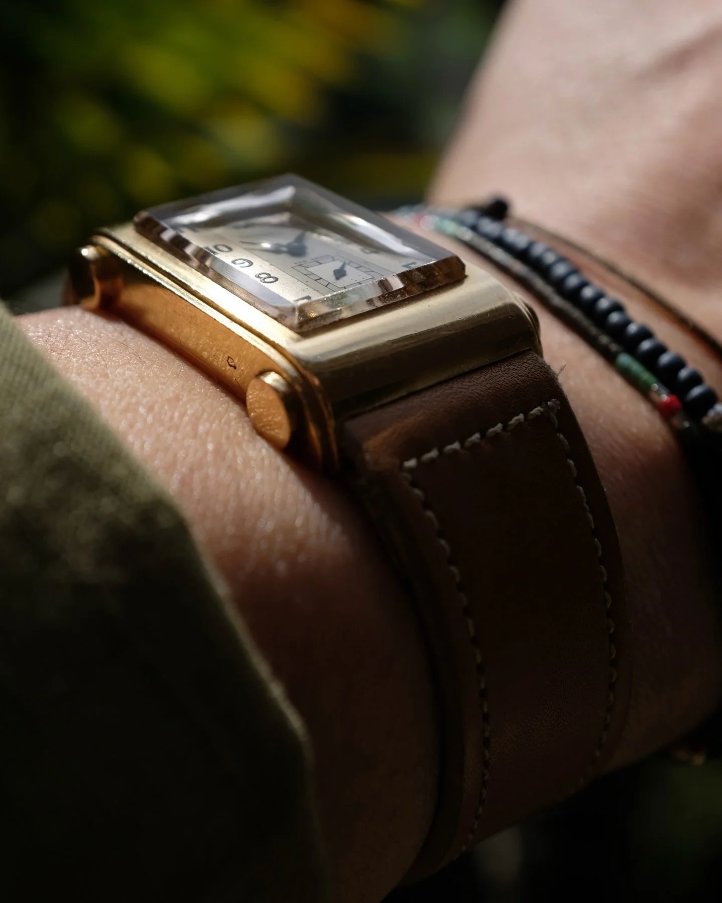Built like a tank. 

-1930s Tavannes Tank Watch 18k YG