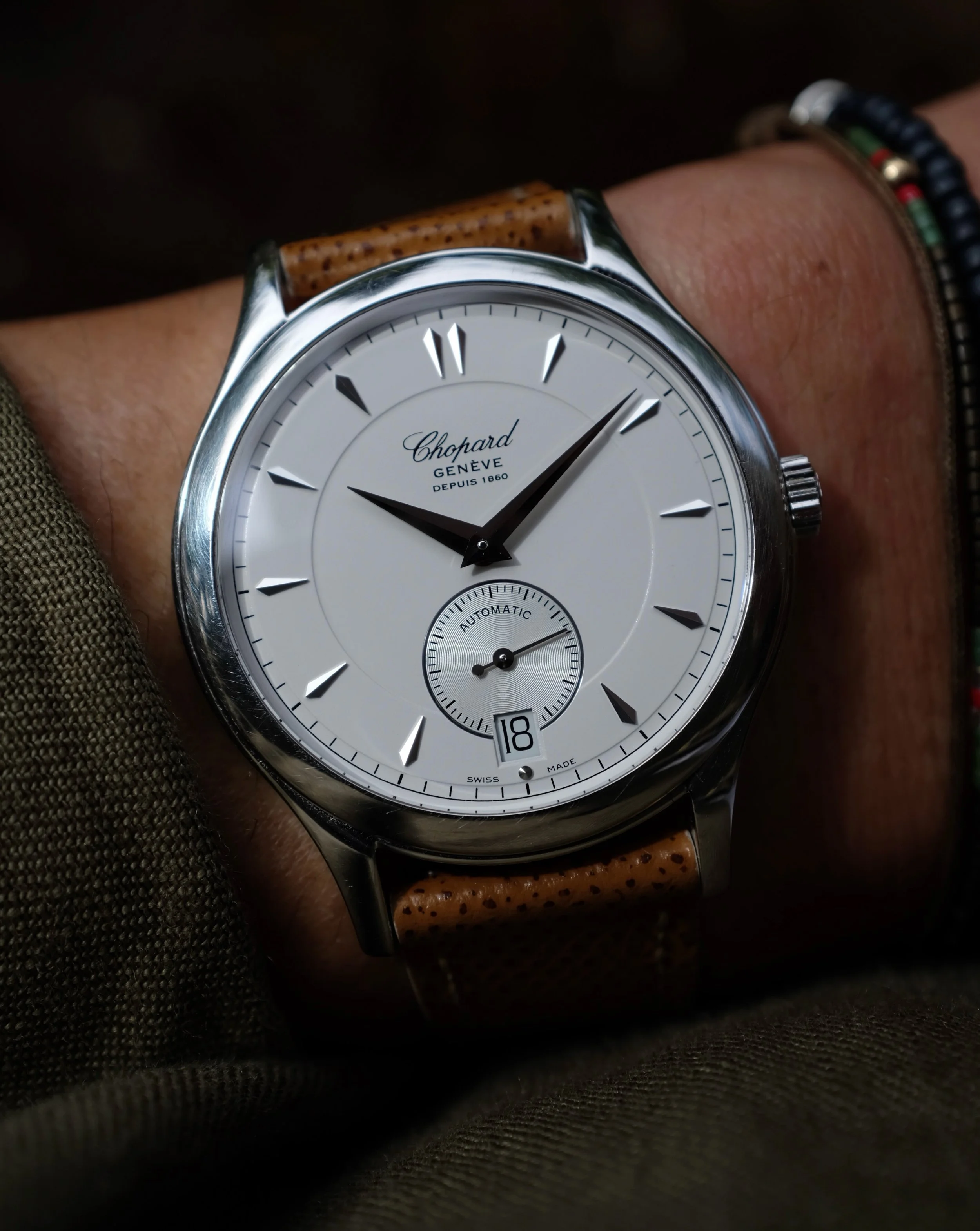 As far as a white gold dress watch goes I&rsquo;m not sure there&rsquo;s a better one for the money out there. 

-1999 Chopard 16/1860 Limited Edition 18k WG w/ box, chronometer certificate, booklets, &amp; original receipt