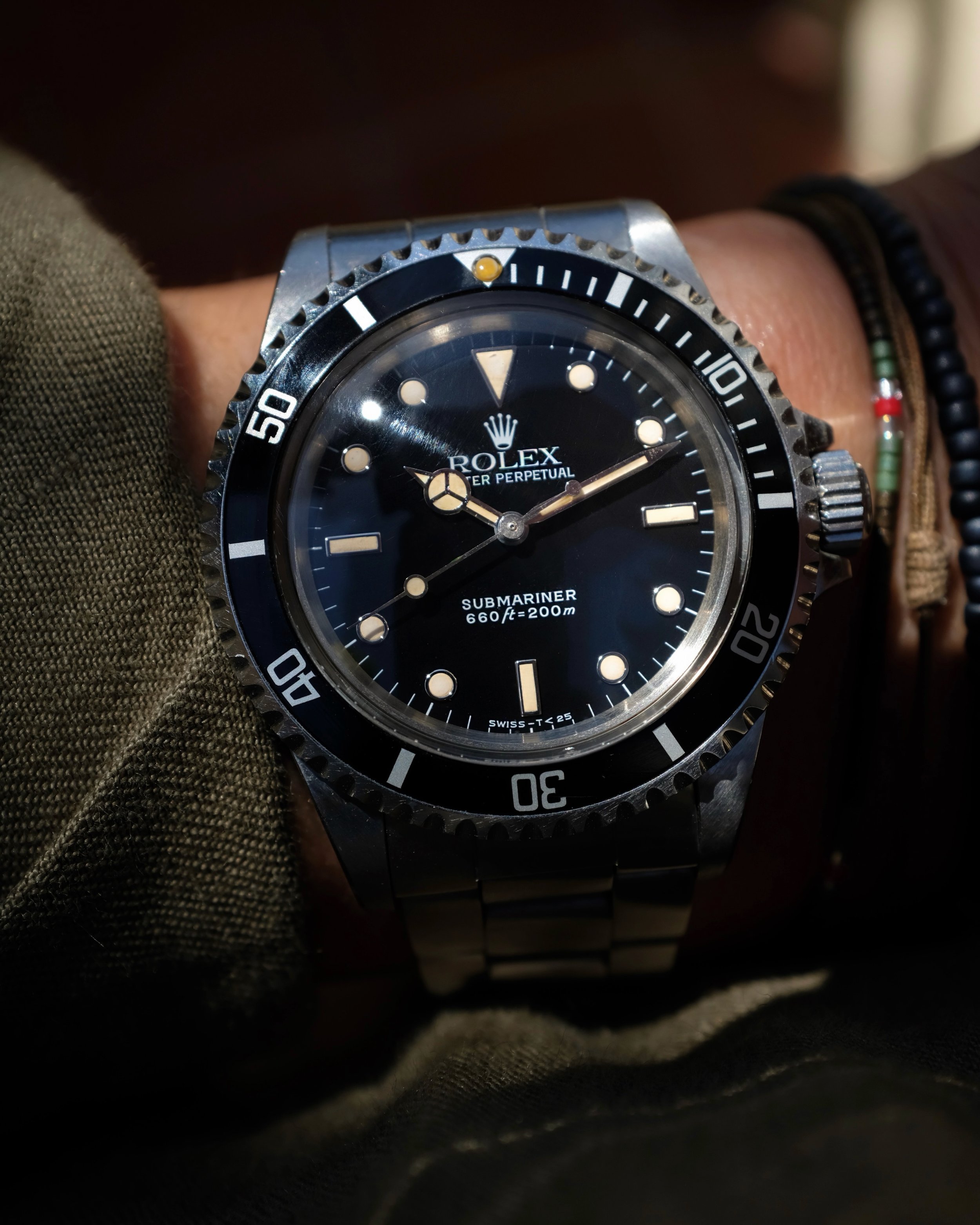 It&rsquo;s wouldn&rsquo;t be crazy at all if you thought that this is one of the nicest Rolex Subs ever. 

-1987 Rolex Submariner 5513 full set