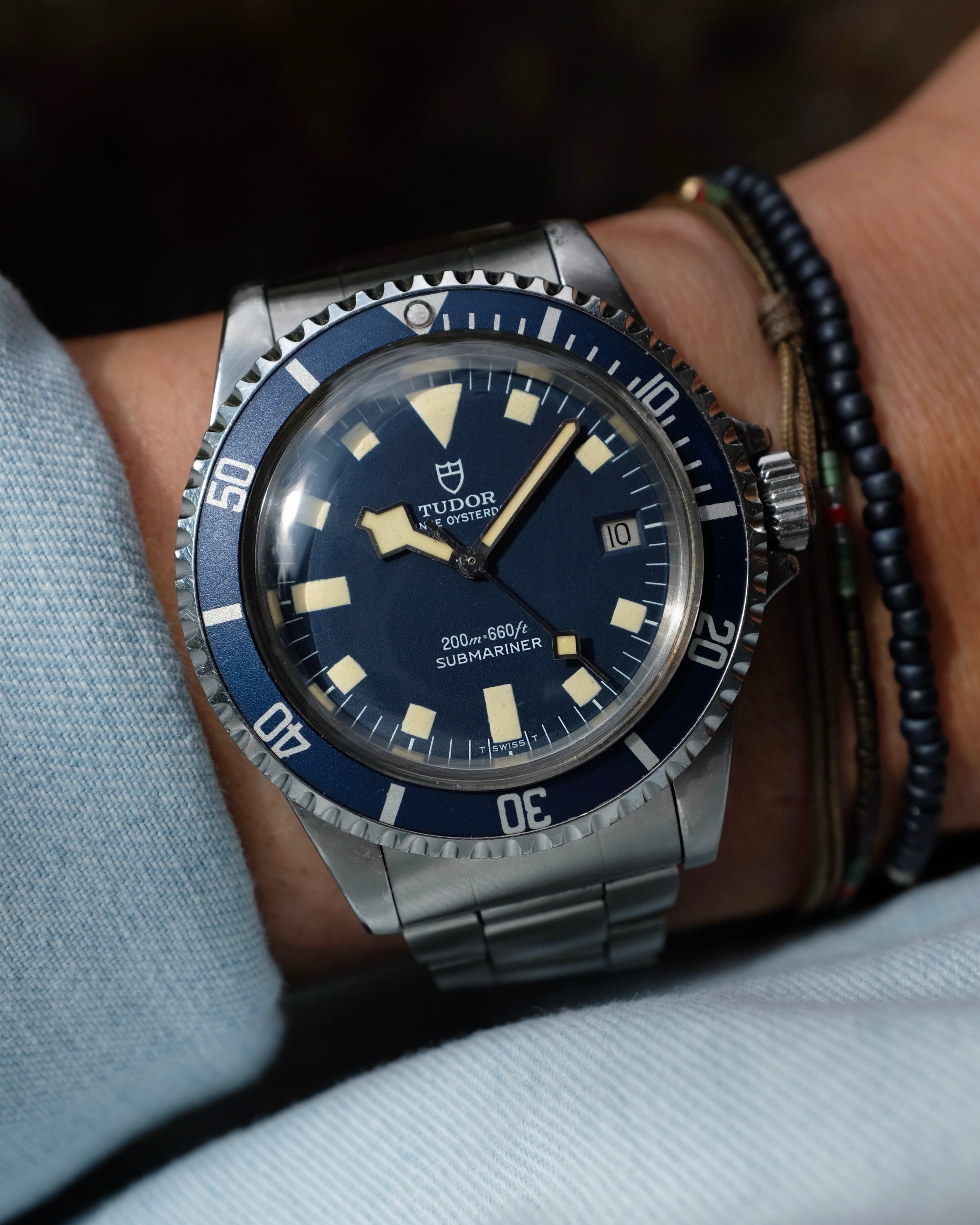 There&rsquo;s a reason why so many people want one of these. There&rsquo;s absolutely nothing else like em. 

-1980 Tudor Blue Snowflake Submariner 9411/0
