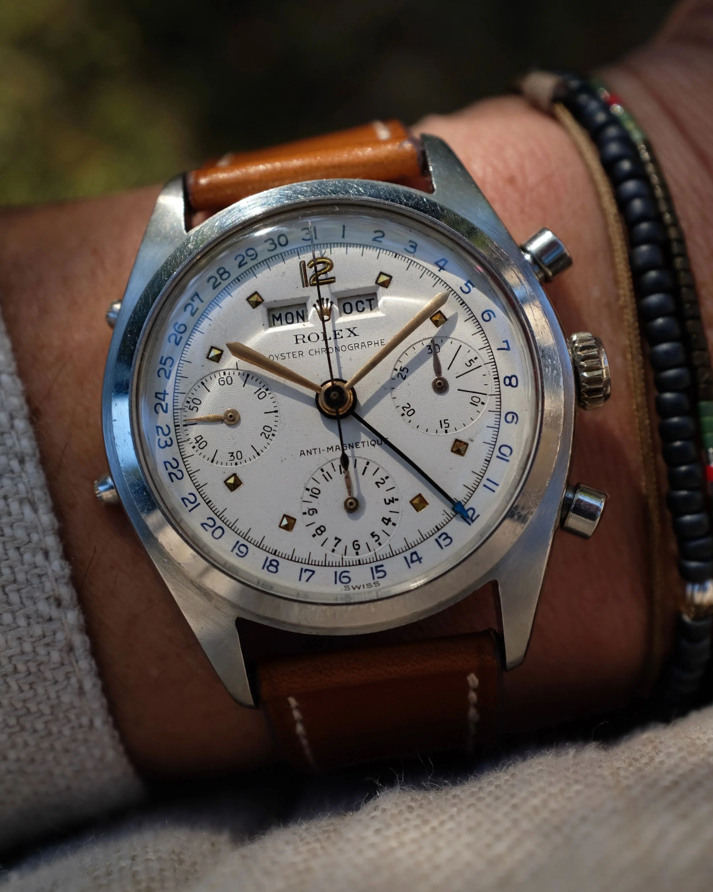 Sometimes I wish I didn&rsquo;t have such expensive tastes 🫠

-1952 Rolex Datocompax 6036 &ldquo;Jean Claude Killy&rdquo;