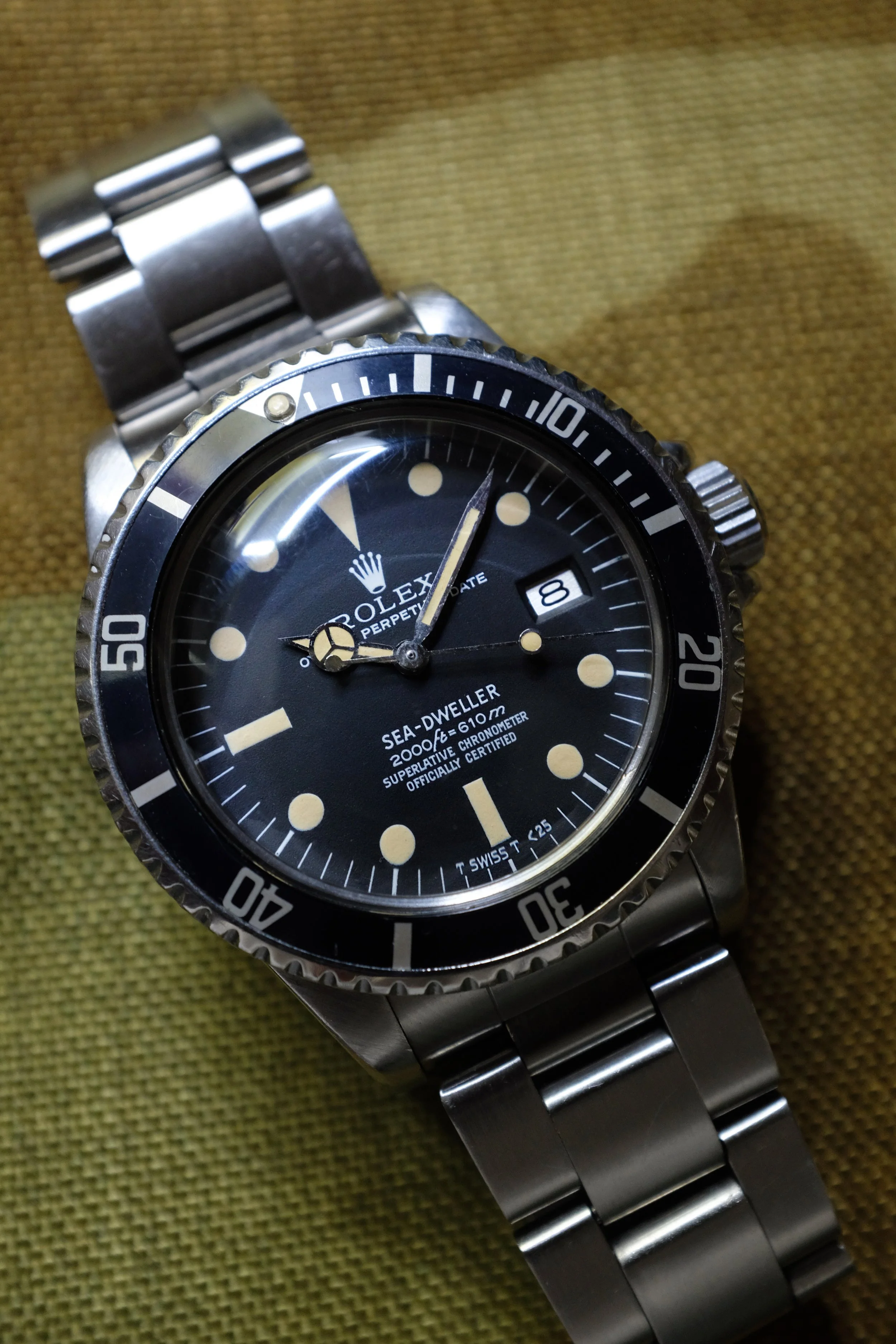 1978 Rolex Sea-Dweller 1665 MK2 "Rail Dial"