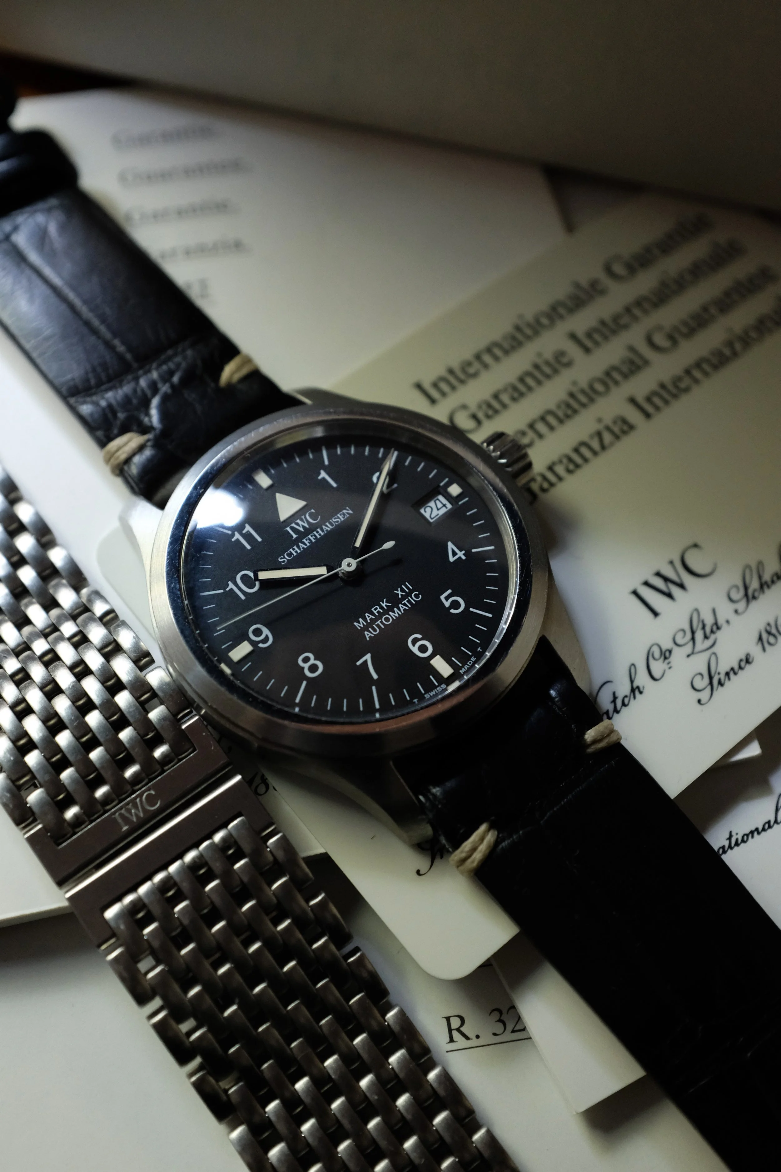 1990s IWC Pilot Mark XII Full Set