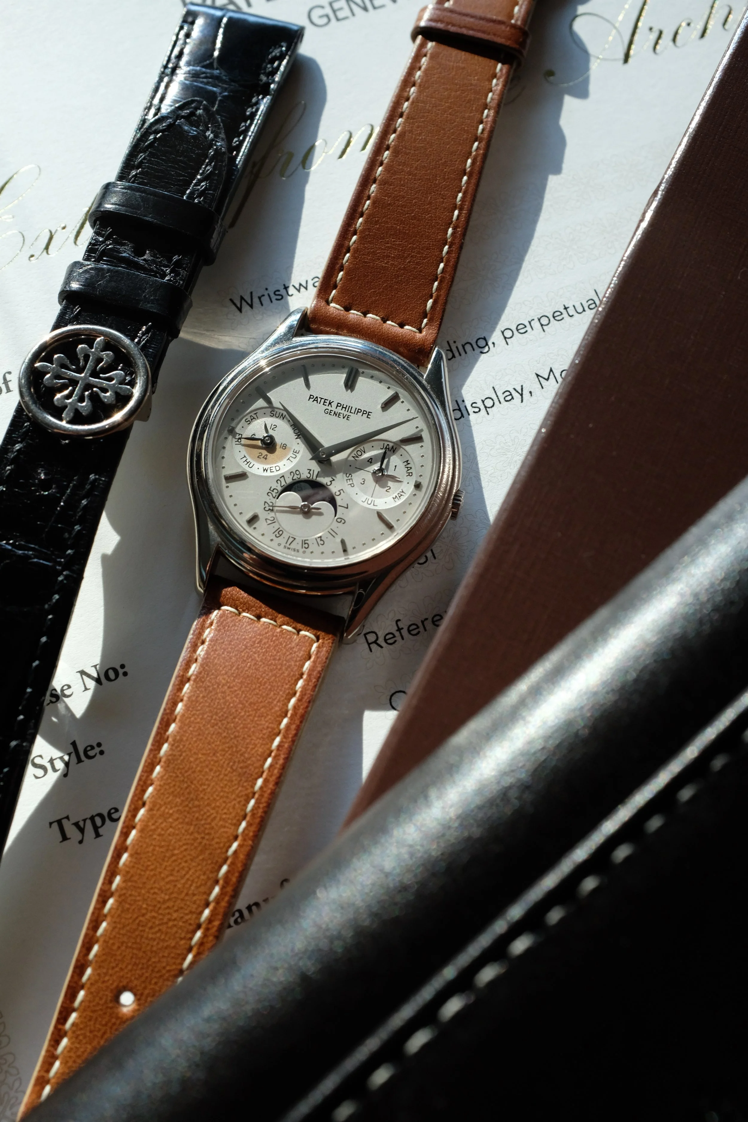 2006 Patek Philippe 3940G w/ Extract, Service Case & Box