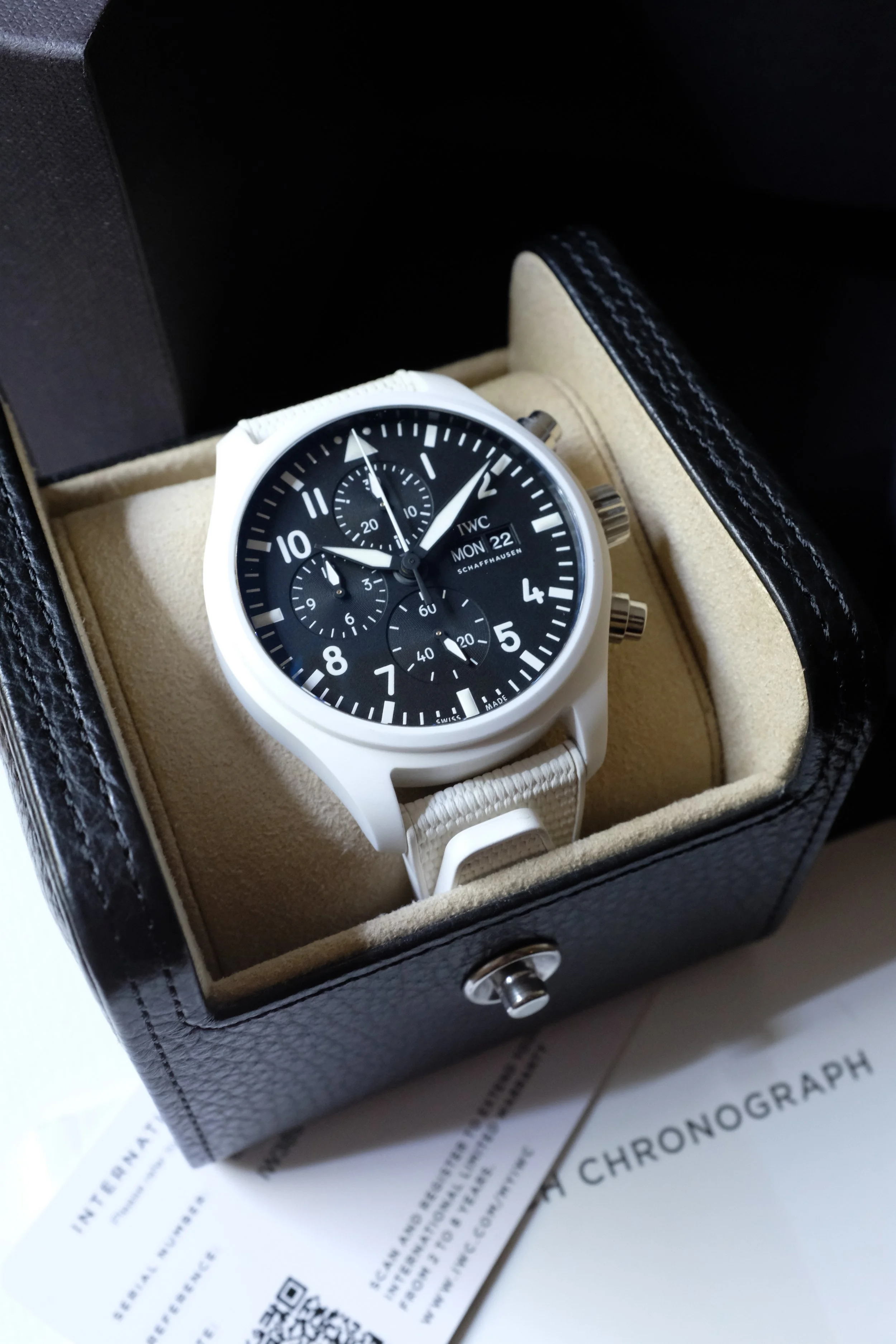 2022 IWC Pilot's Watch Chronograph Top Gun Edition "Lake Tahoe" Full Set