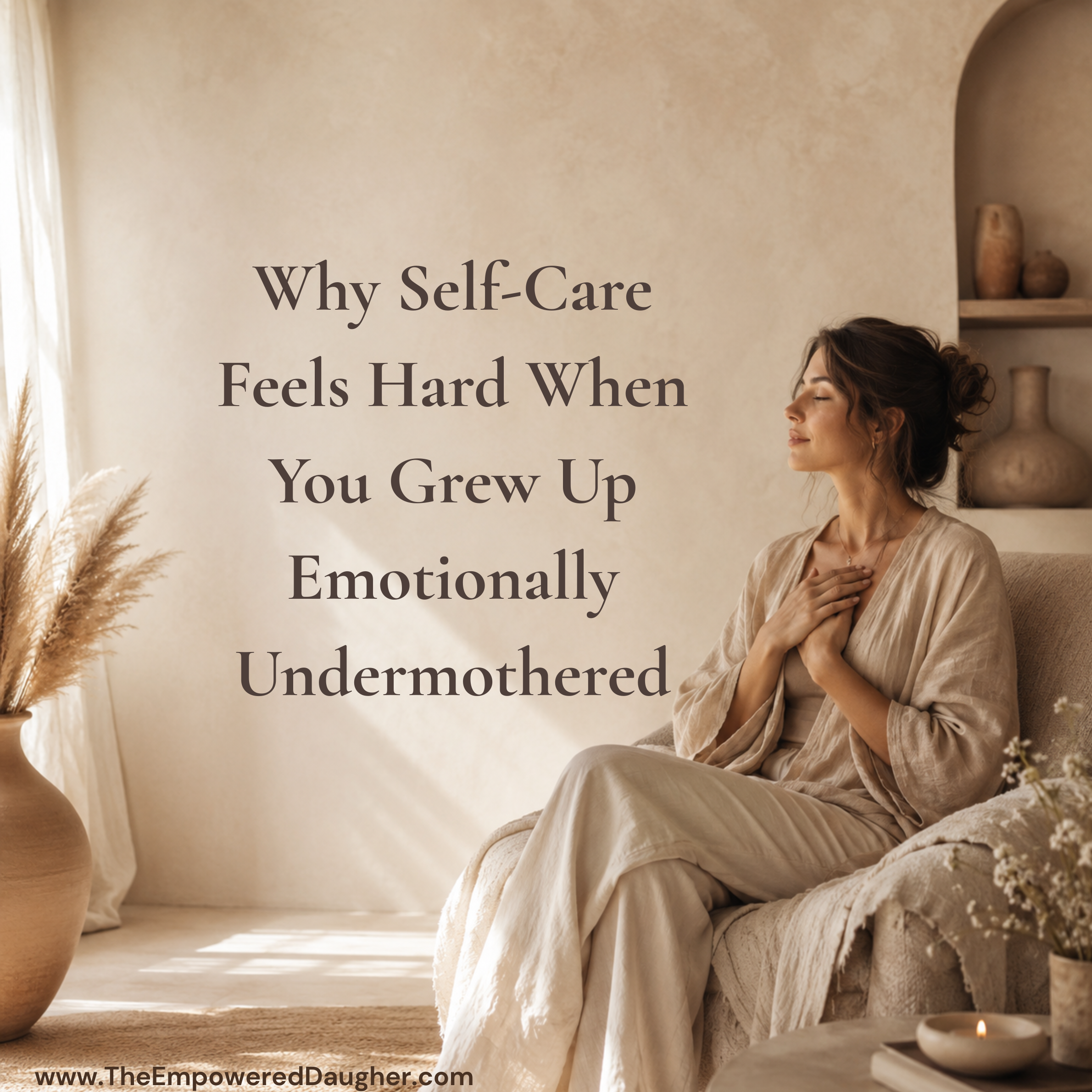 Why Self-Care Feels Hard When You Grew Up Emotionally Undermothered