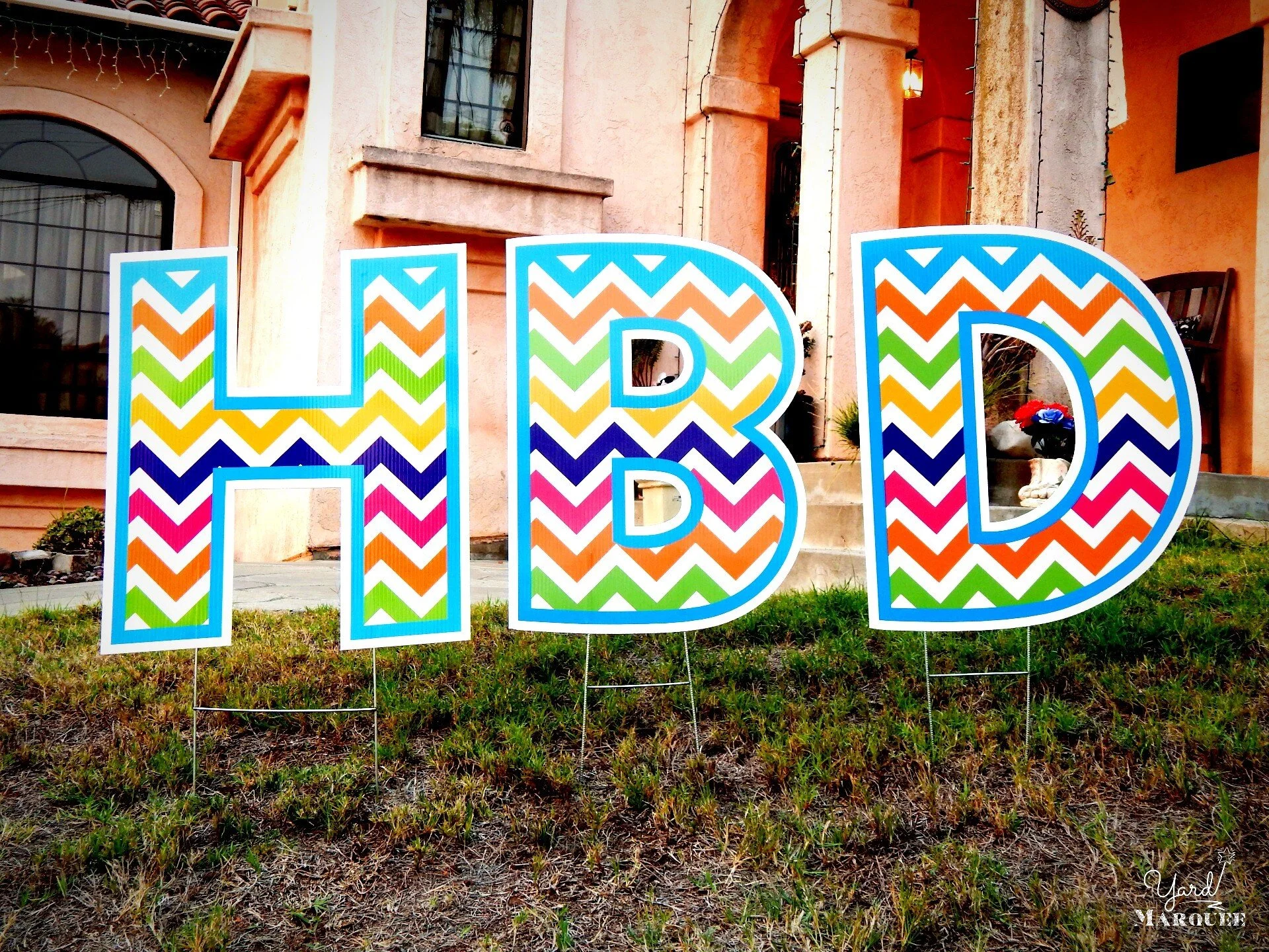   Birthdays  Happy Birthday (Chevron) 