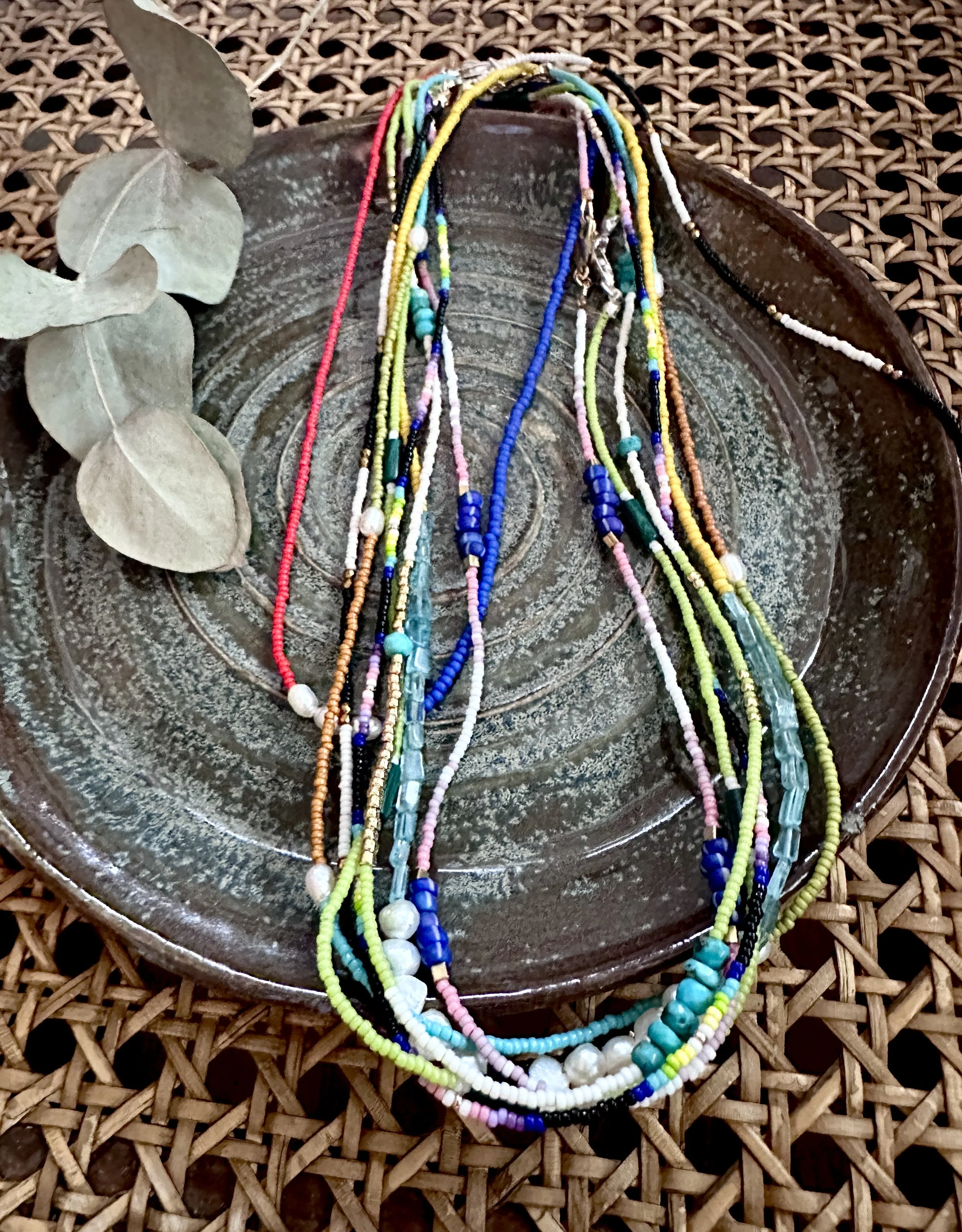 [june 29] Minimalist Beaded Necklaces or Bracelets