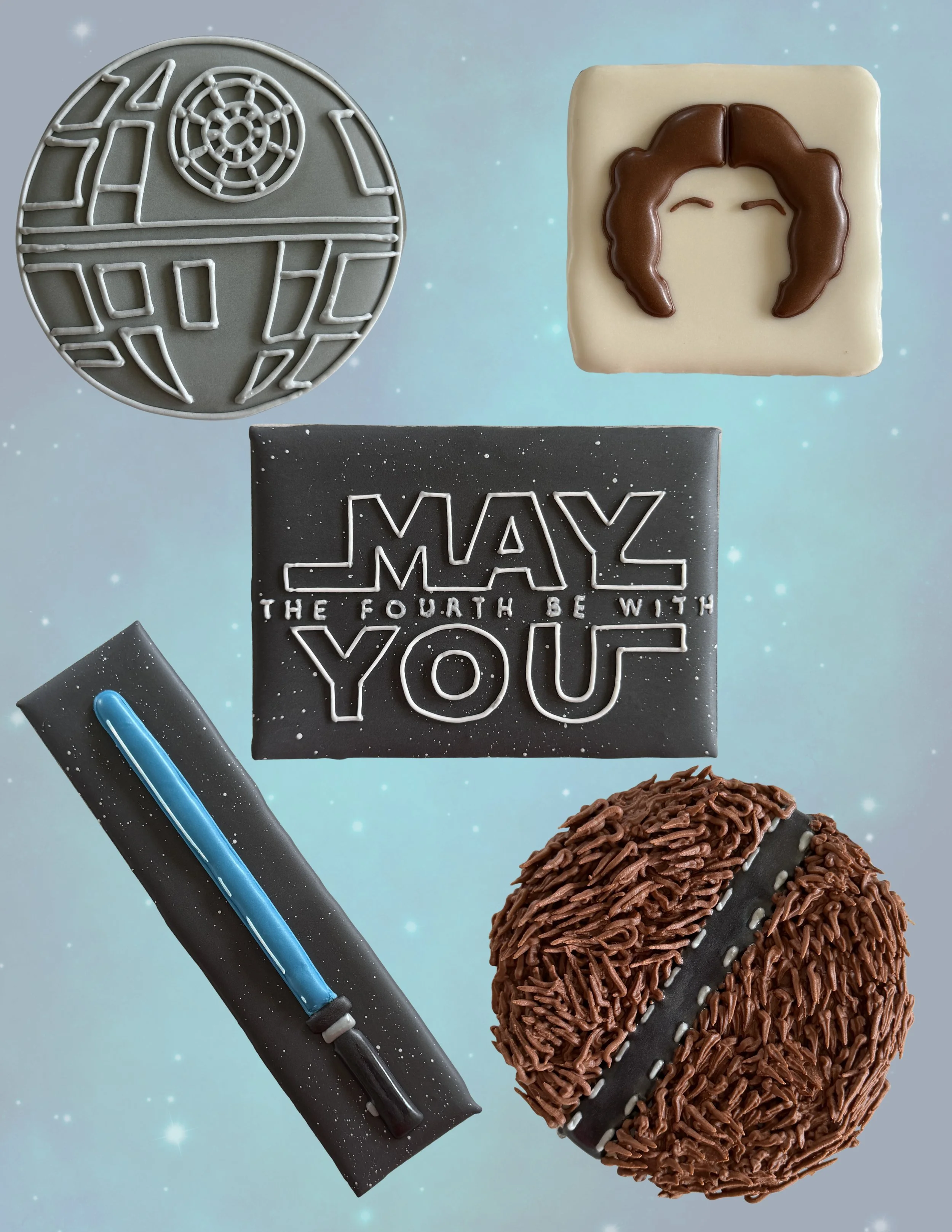 [may 4] may the fourth sugar & sip cookie decorating
