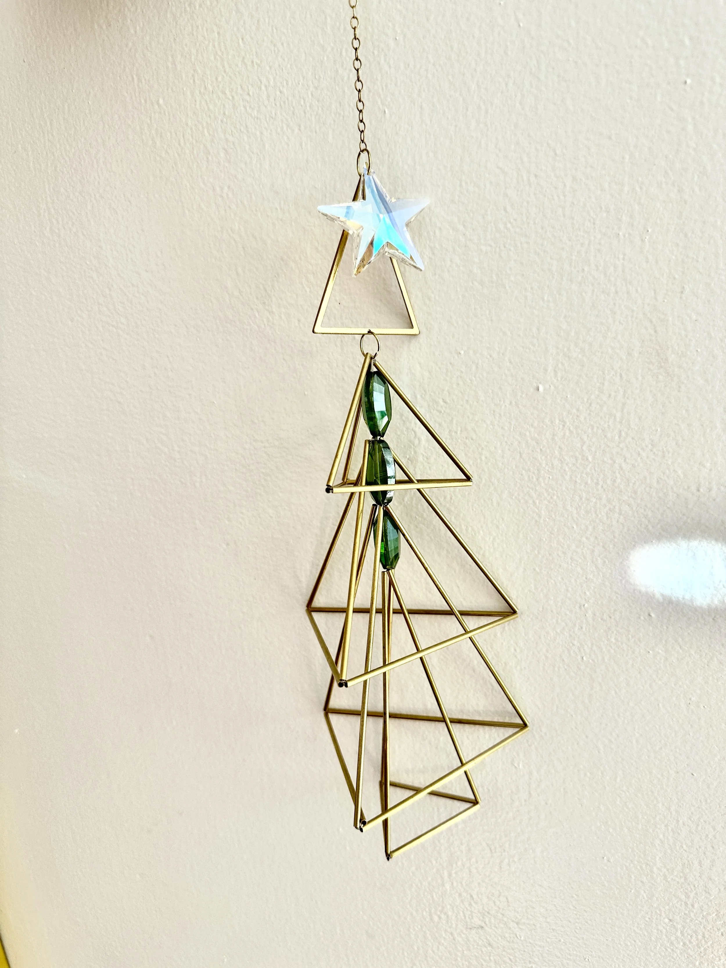 [dec 3] himmeli holiday window hangings