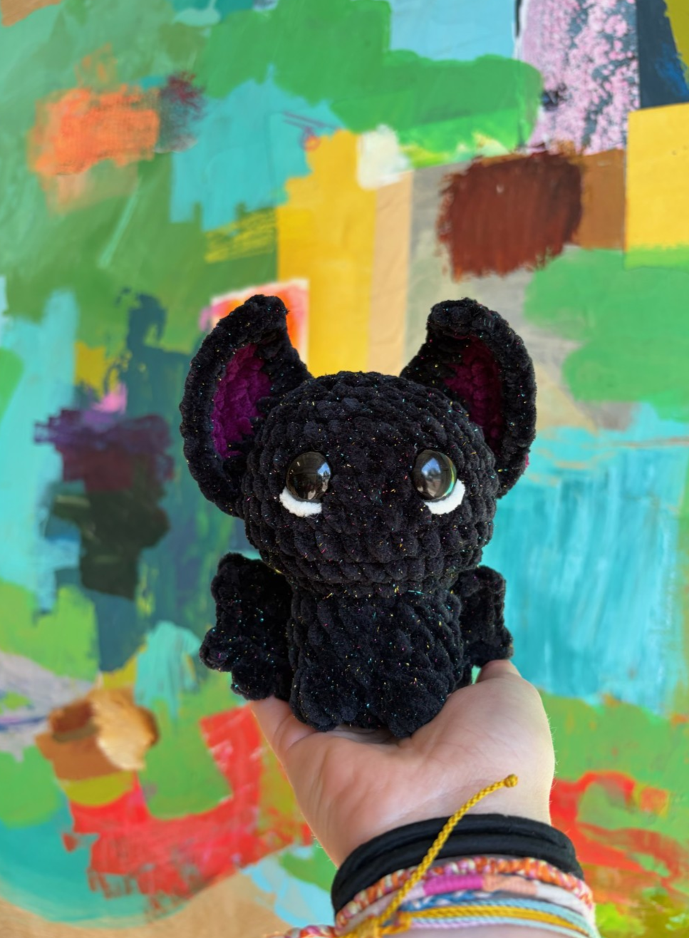 [oct 12] intermediate beginner: crocheted bats
