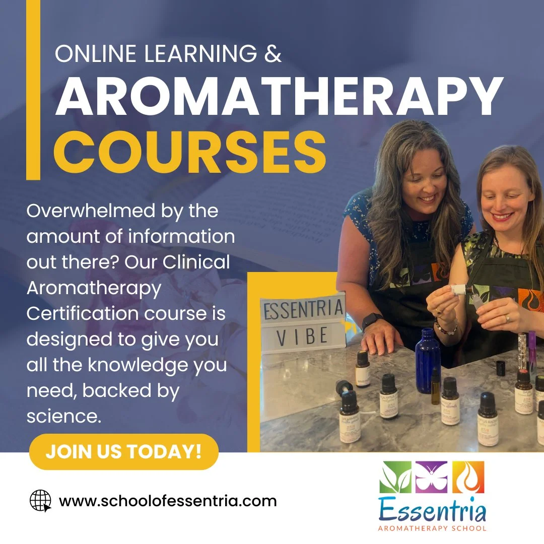 At Essentria Aromatherapy School, our Clinical Aromatherapy Certification course is designed to give you the knowledge you need, based on science and extensive training. We cut through the noise to deliver trustworthy, actionable information.⁠
⁠
http