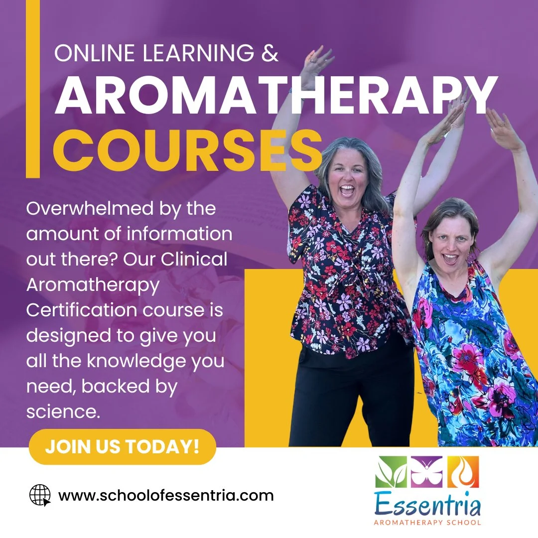 At Essentria Aromatherapy School, our Clinical Aromatherapy Certification course is designed to give you the knowledge you need, based on science and extensive training. We cut through the noise to deliver trustworthy, actionable information.⁠
⁠
We o