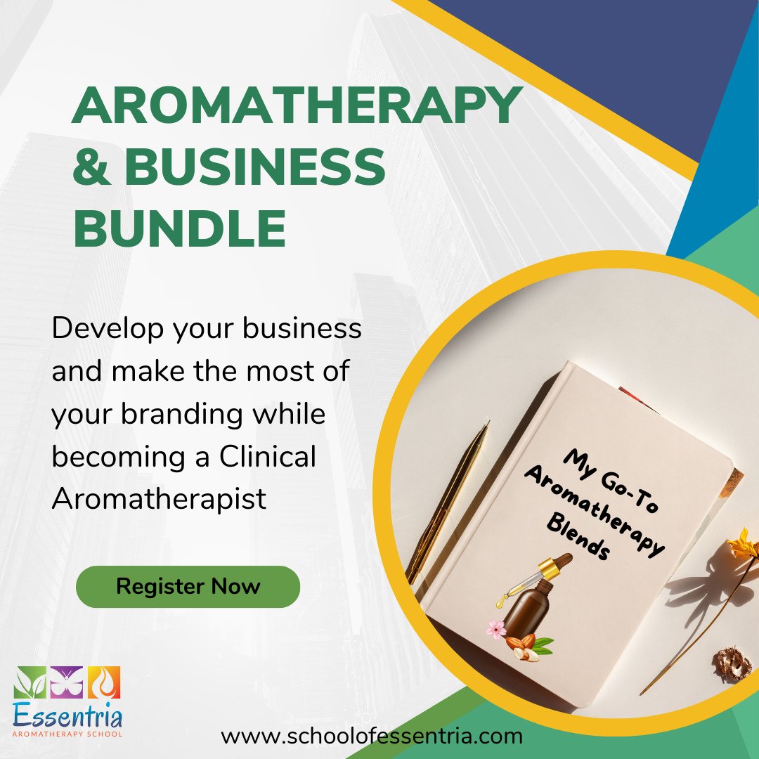 Hey, if you've ever thought about becoming a certified aromatherapist, now's the time to make it happen! Our online course on clinical aromatherapy certification and business foundations is all you need to become a kickass aromatherapist. Just click 