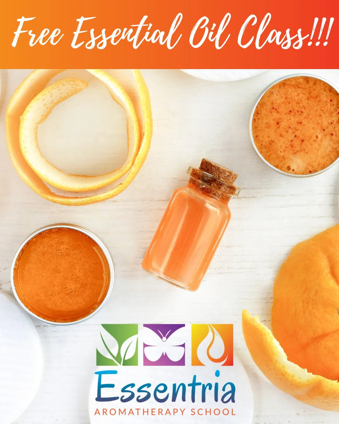 Are you excited about our complimentary class on essential oils? 🍊😆⁠
⁠
There's no better moment than now to dive into the world of essential oils at no cost and learn from a recognized institution! 🥰⁠
⁠
Don't miss out&mdash;explore the opportunity
