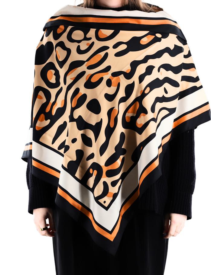 NEW! Leopard Poncho