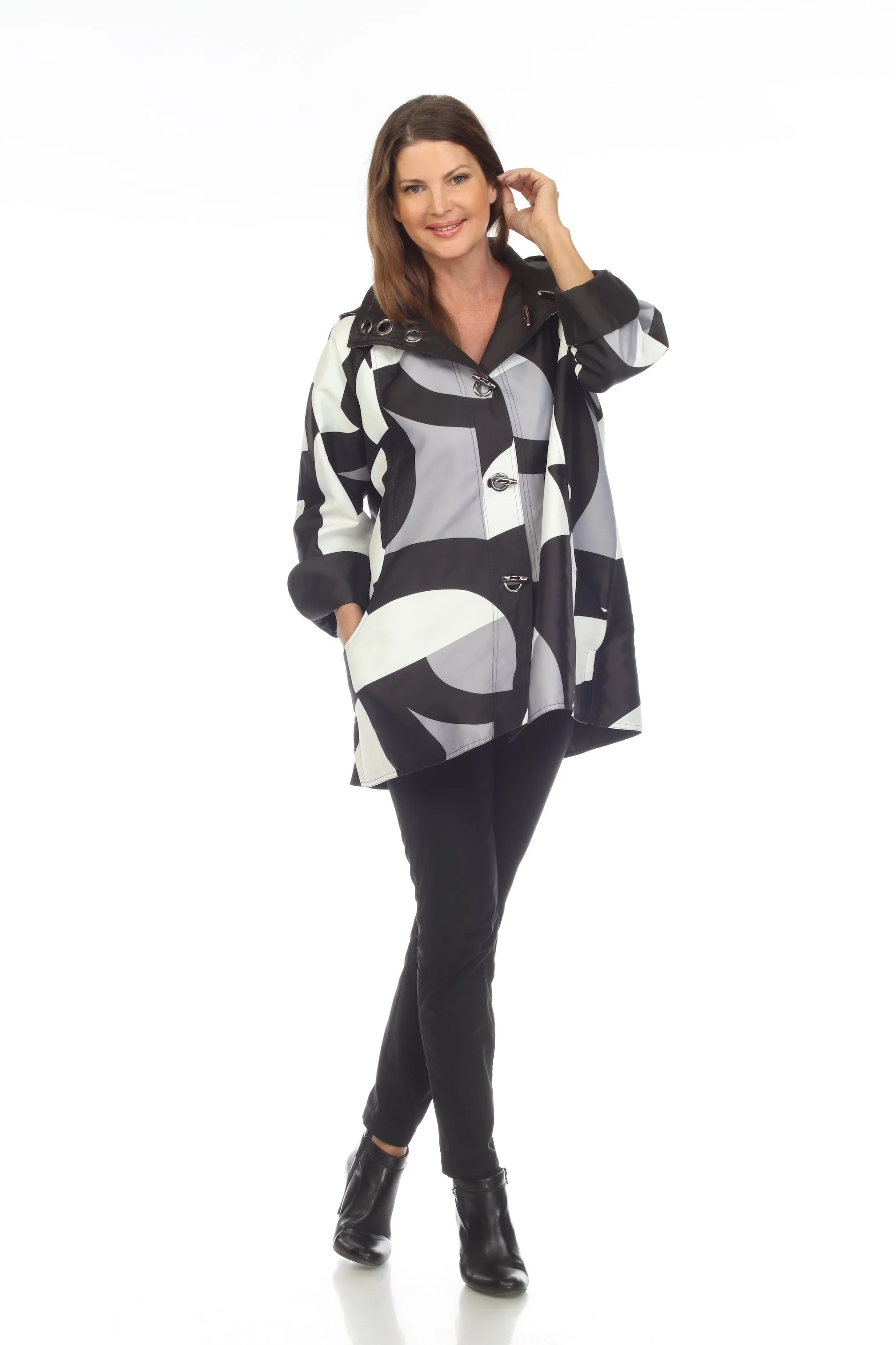 NEW! Abstract Raincoat