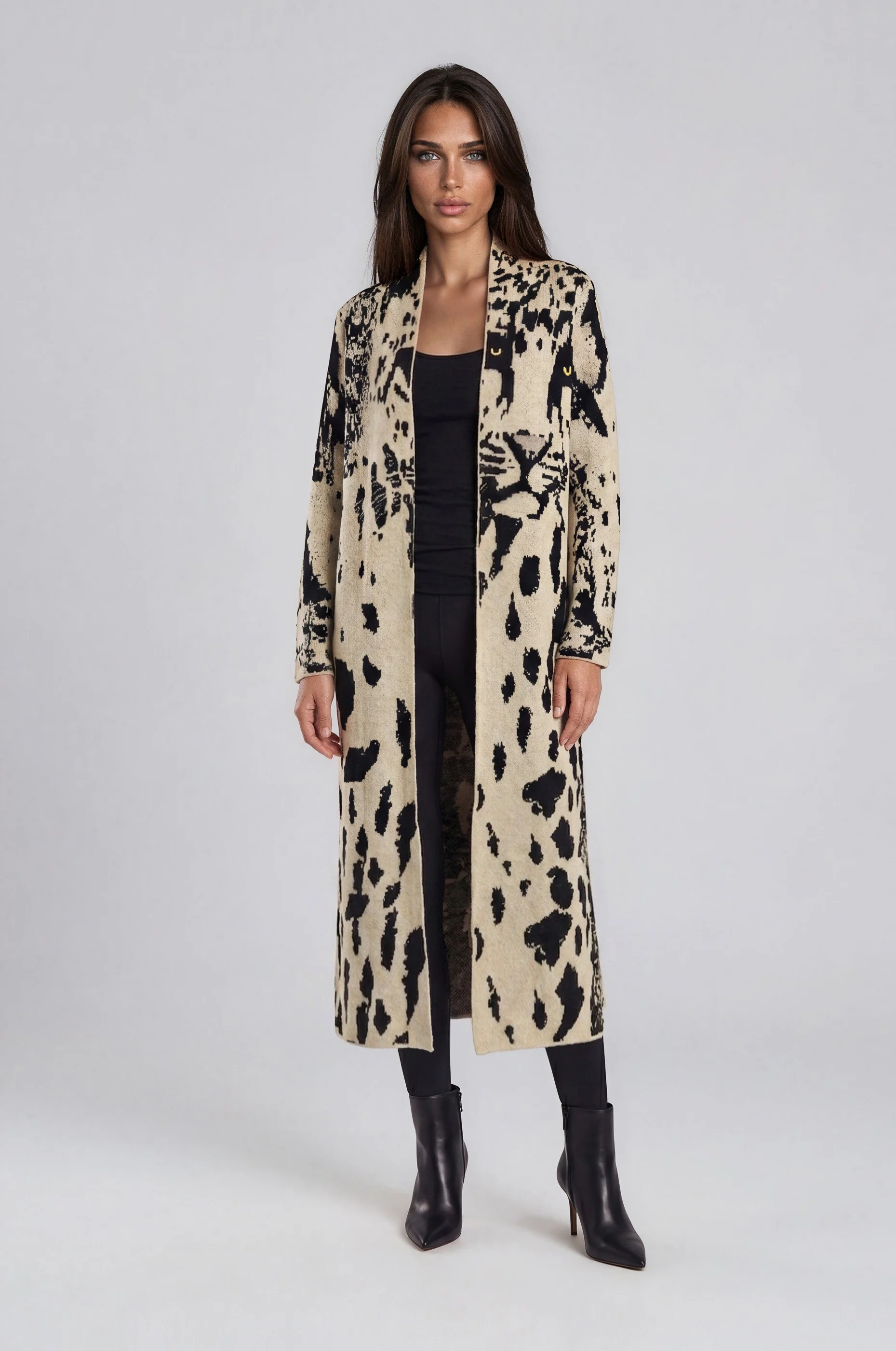 NEW! Tiger Sweater Coat