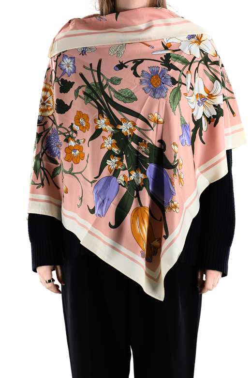 NEW! Floral Poncho