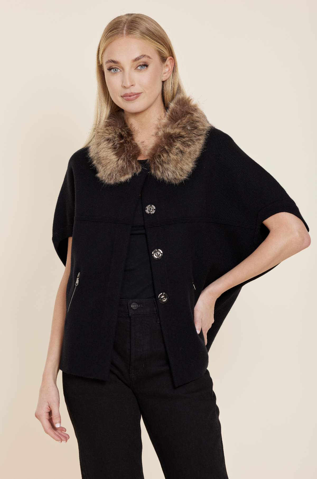 NEW! Cocoon Jacket in Black
