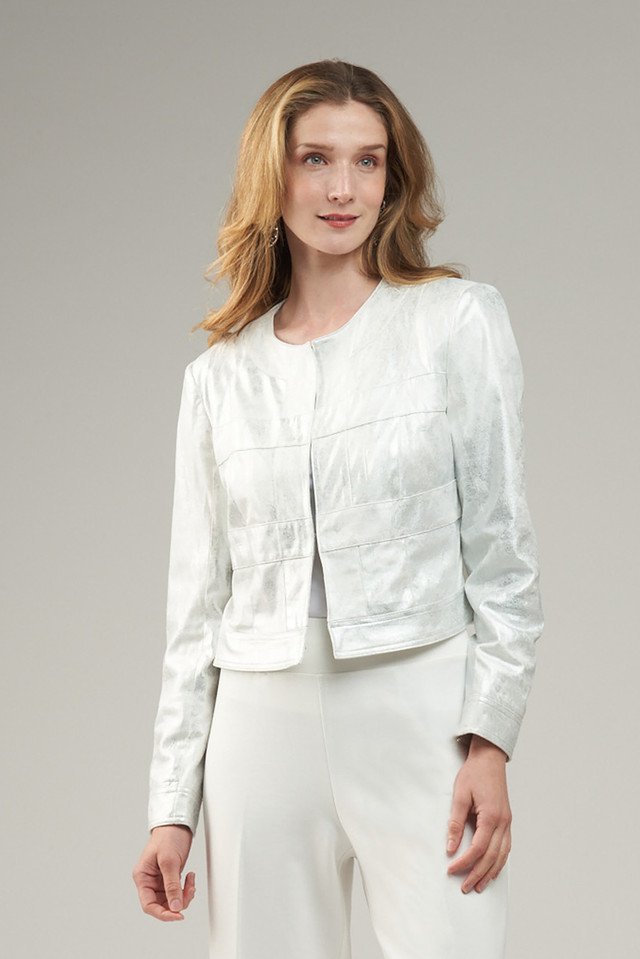 NEW! Metallic Squares Jacket