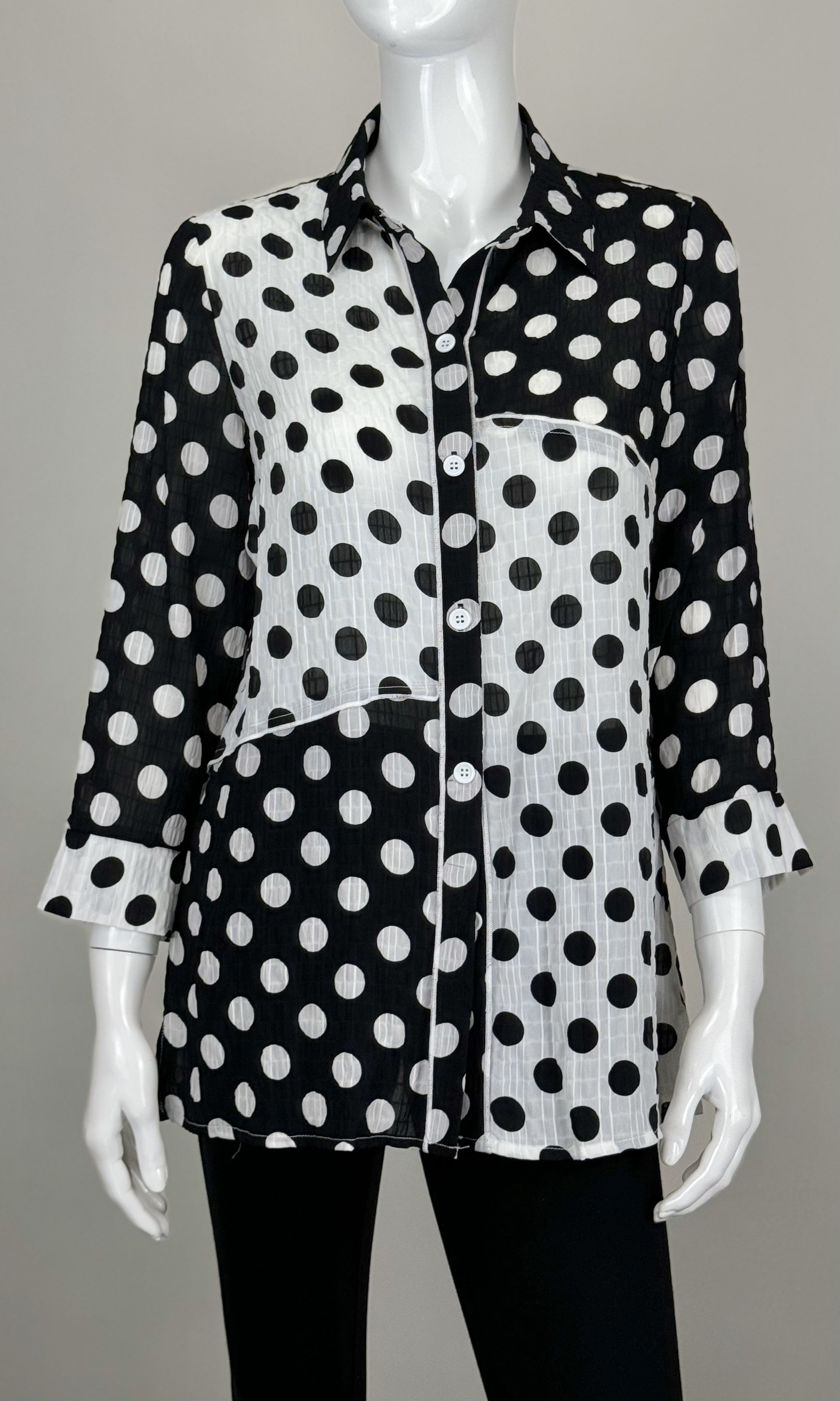 NEW! Dot Button Shirt