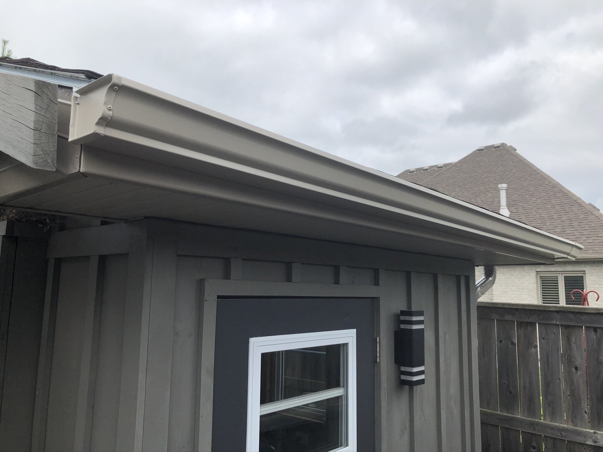 Eavestrough & Downspout - Addition