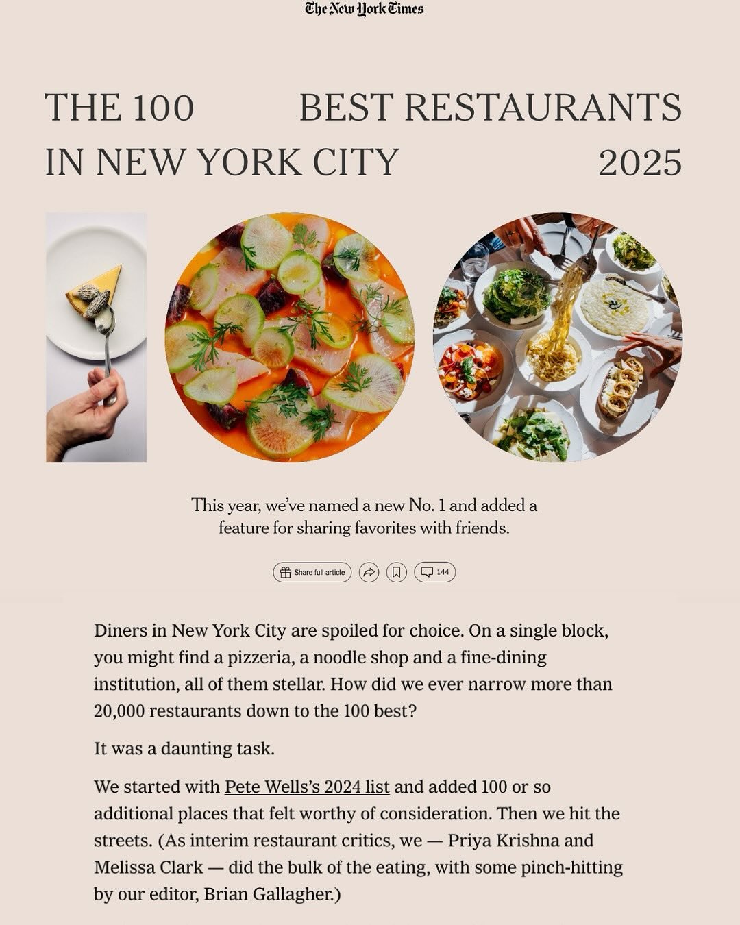 Big congrats to @motzburger and @hamburger_america for once again earning a spot on the @nytimes 100 best restaurants in NYC list! 👏👏👏 Click the link in bio for the full list.