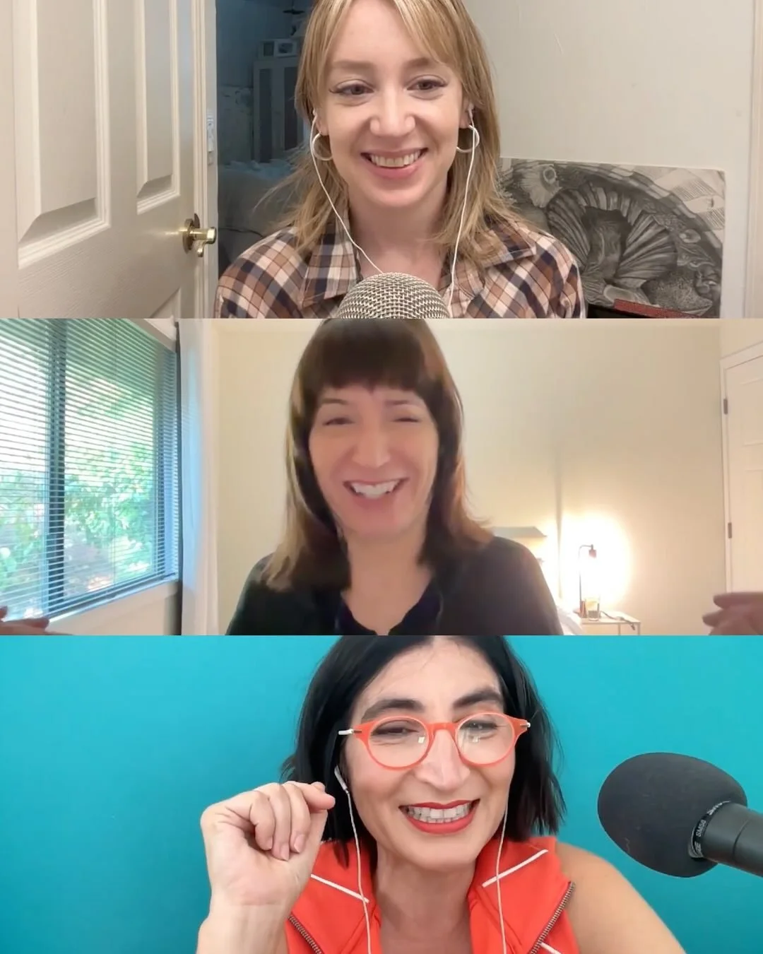 Tune into the latest Fake the Nation episode where @maryhoulie joined @neginfarsad for the first time!!!! Full episode linked in bio🤩🎙️