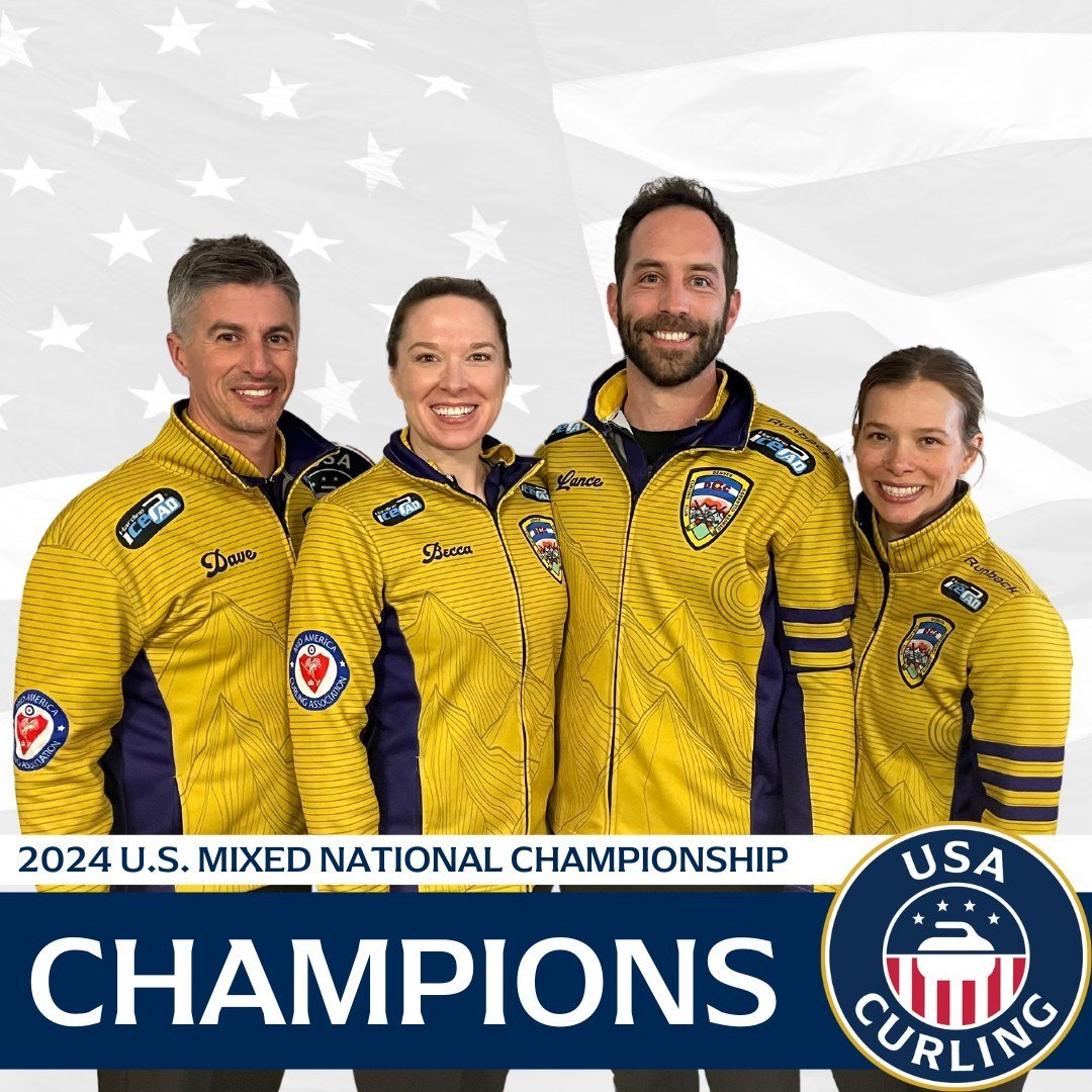 Team Falco wins the 2024 Mixed National Championship and will represent the USA at the World Mixed Championship!🇺🇸🏆