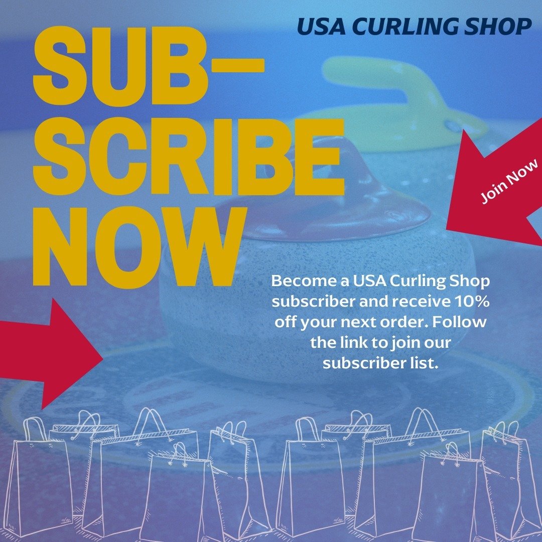 Be the first to hear about all the new and exciting items that the USA Curling Shop brings to its customers by joining our subscriber list. Join today and you will receive a 10% off code for your next purchase! 
🔗 to shop in bio