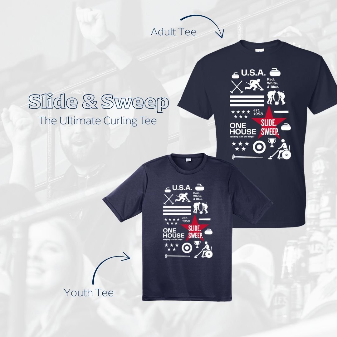 Stay cool this summer with our lightweight curling tees for adults and kids! 🧹☀️ 
Showcasing fun curling phrases and iconic elements, these matching t-shirts are perfect for fans who love to show off their passion on and off the ice.
Shop now! 🔗 in